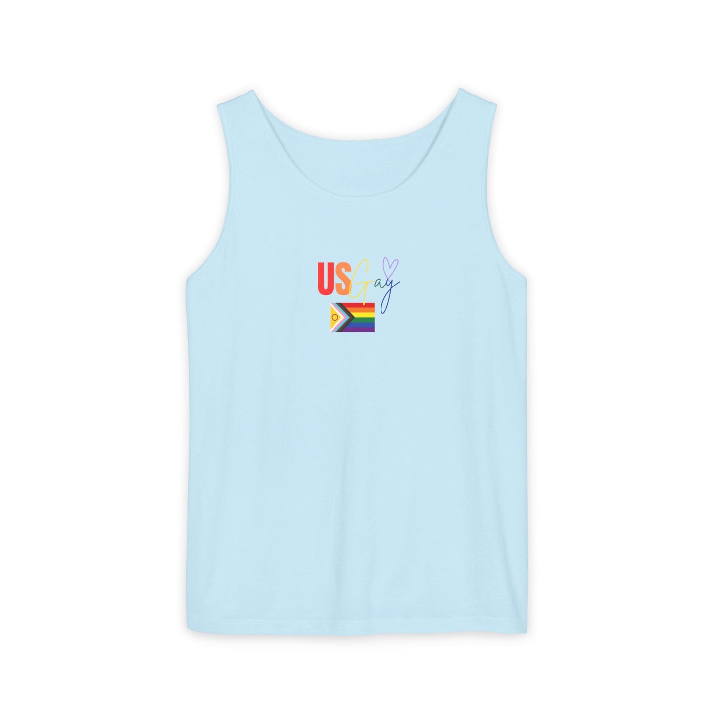 Pride Unity Tank – Unisex Summer Essential, Bold LGBTQ+ Apparel, Casual Beachwear