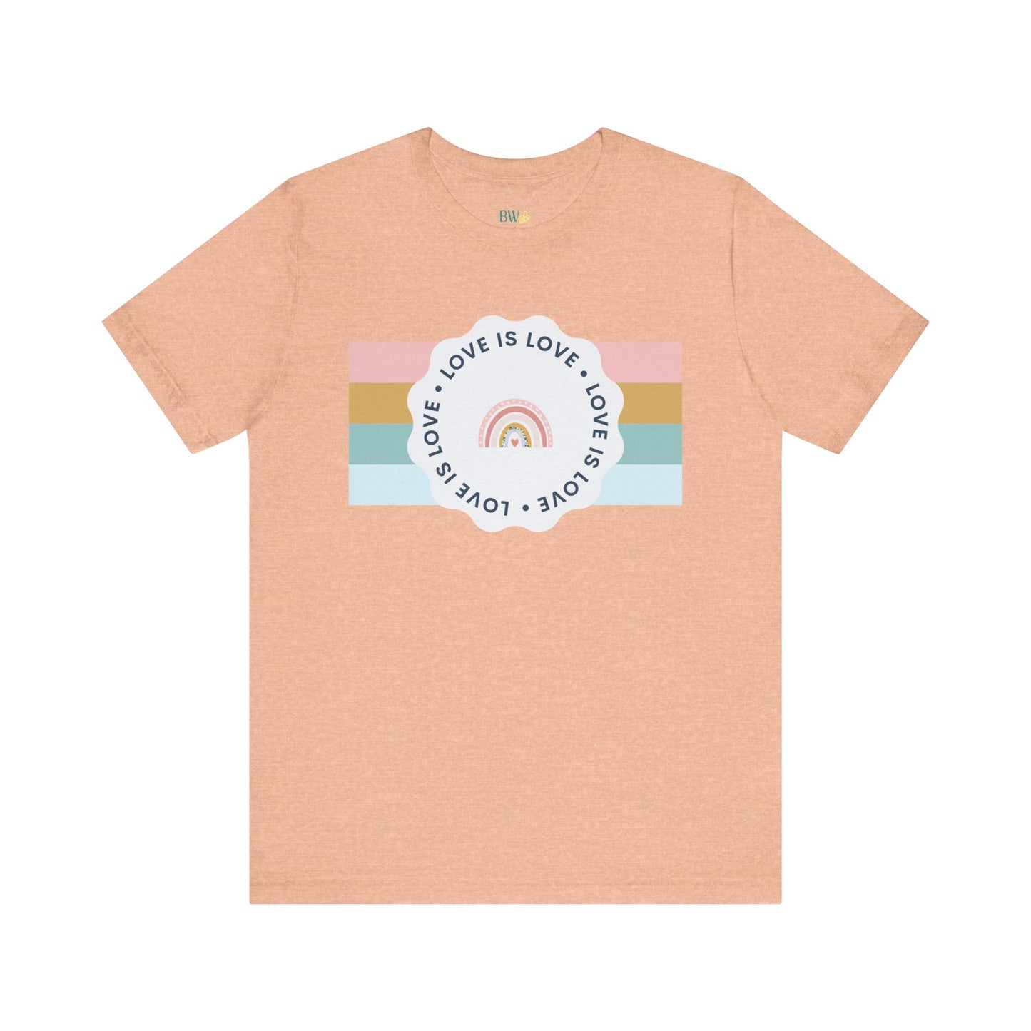 Love is Love Unisex Tee - LGBTQ Shirt Gay Pride