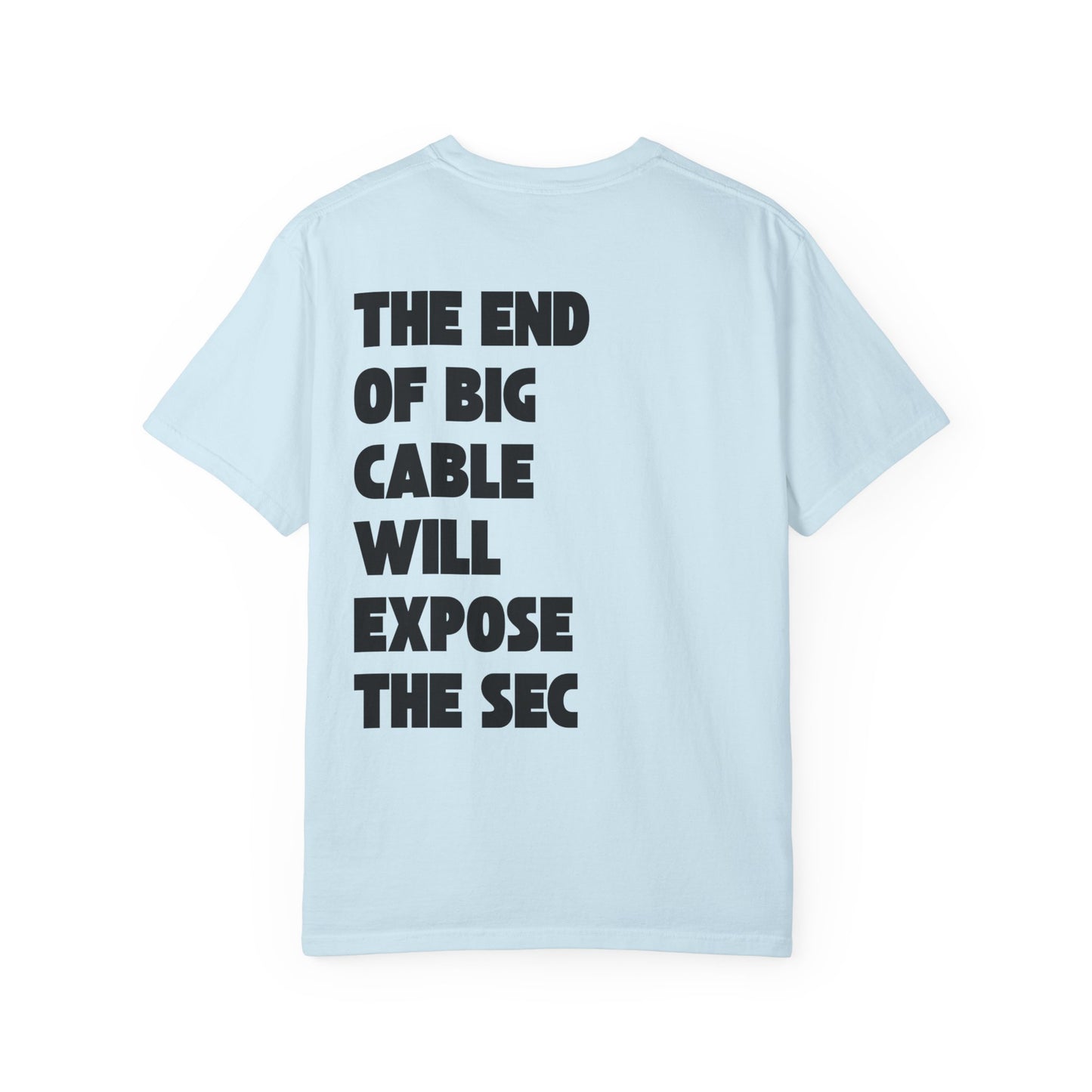 Garment-Dyed T-Shirt with Motivational Text, Casual Wear, Gift for Friends, Unisex Graphic Tee, Everyday Comfort