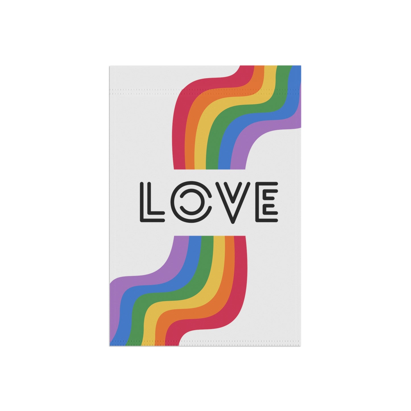 Love Rainbow Flag Gay Pride Celebrate LGBTQ Pride Love Rainbow Home and Garden Banner Rainbow Love Flag Lesbian Pride Home and Garden Rainbow Pride
