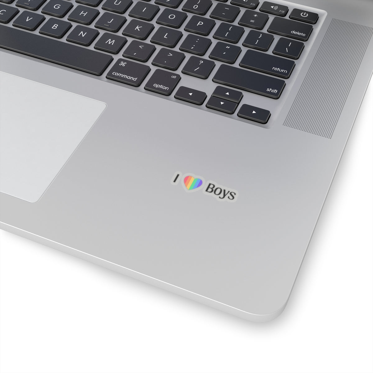 I love boys pride sticker LGBTQ Pride Rainbow Heart stickers