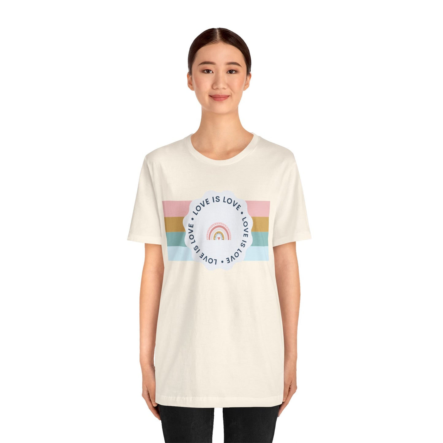 Love is Love Unisex Tee - LGBTQ Shirt Gay Pride