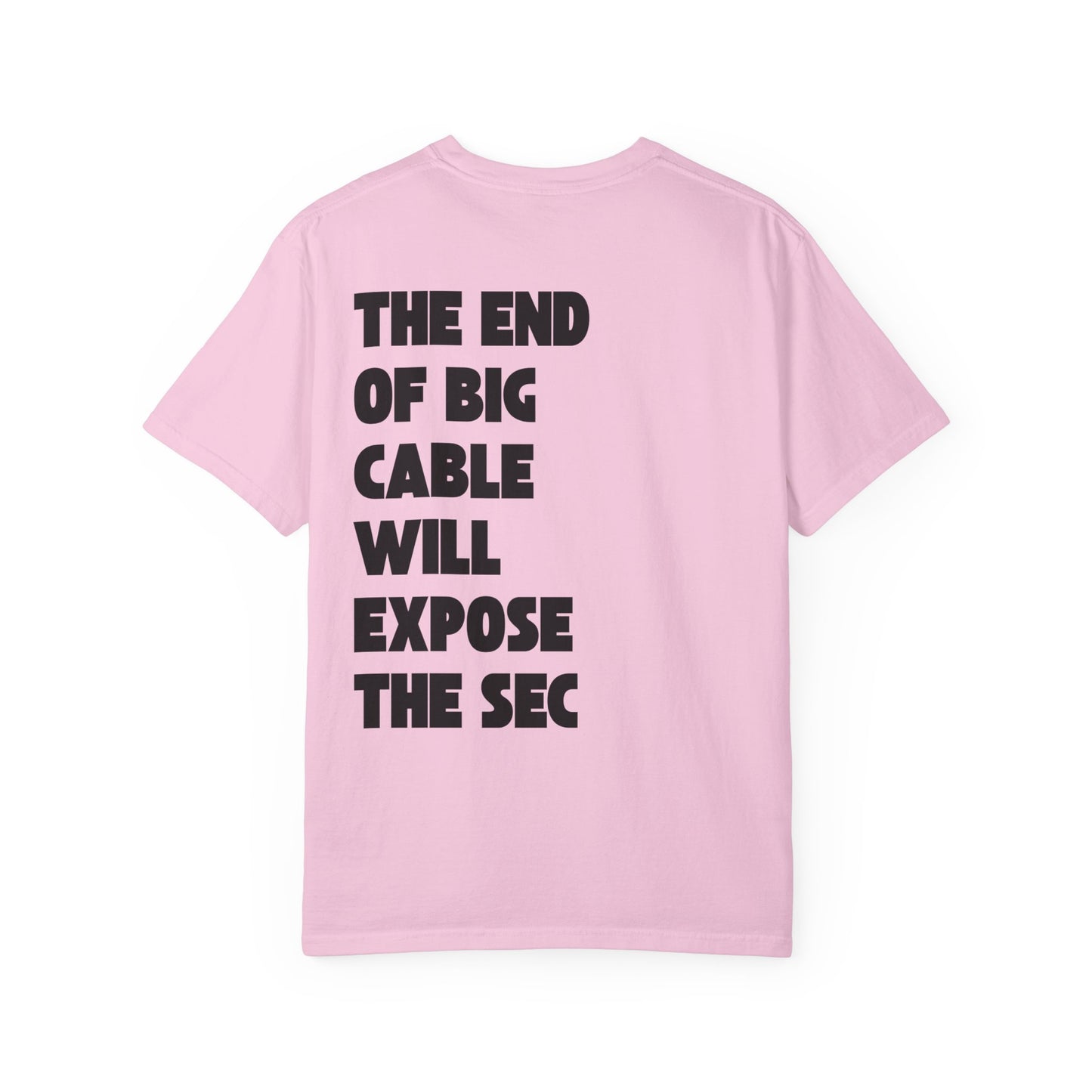 Garment-Dyed T-Shirt with Motivational Text, Casual Wear, Gift for Friends, Unisex Graphic Tee, Everyday Comfort