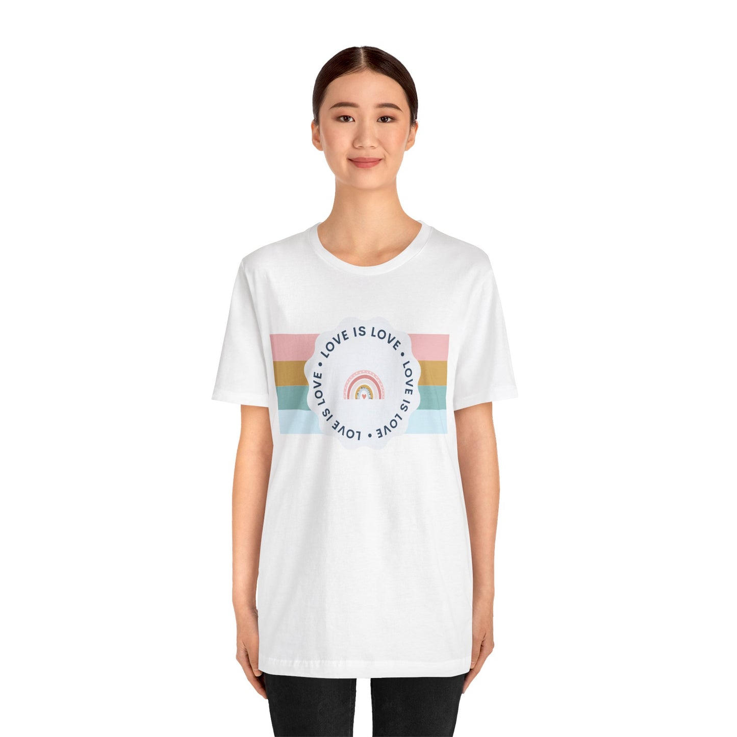 Love is Love Unisex Tee - LGBTQ Shirt Gay Pride
