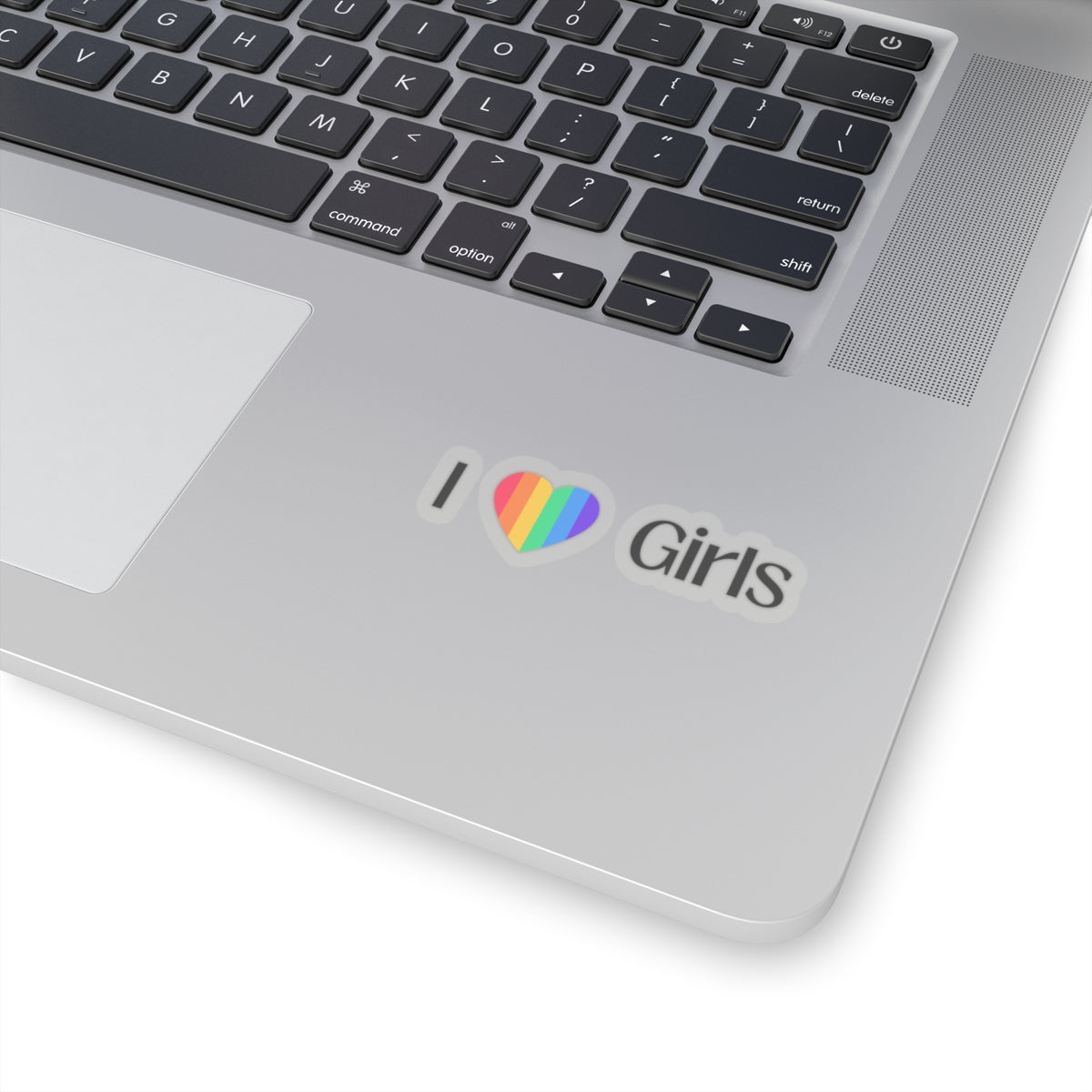 I love girls lesbian pride stickers LGBTQ Pride Stickers I love Girls pride stickers Rainbow heart I love heart girls stickers LGBTQ Pride Month Stickers