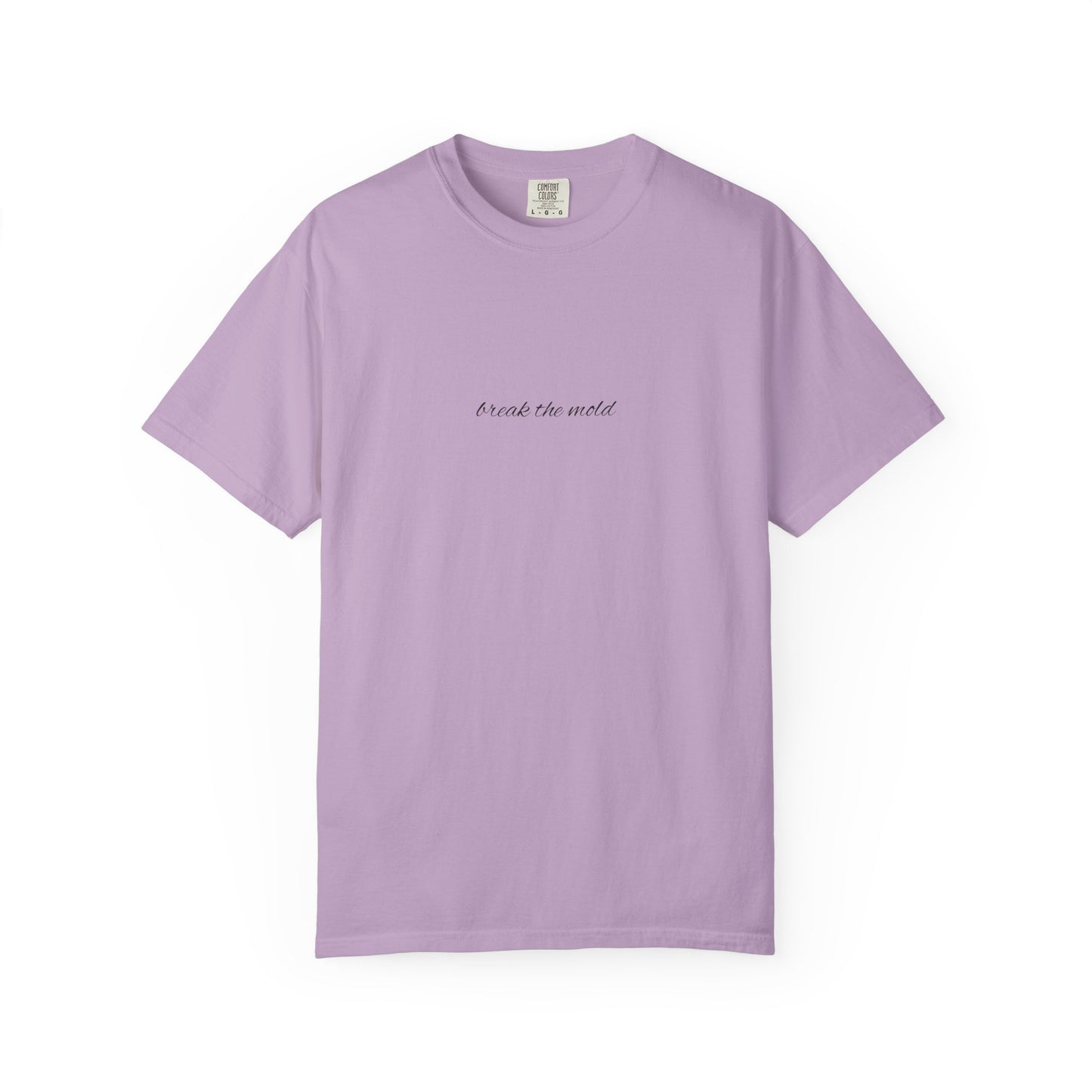 Garment-Dyed T-Shirt with Motivational Text, Casual Wear, Gift for Friends, Unisex Graphic Tee, Everyday Comfort