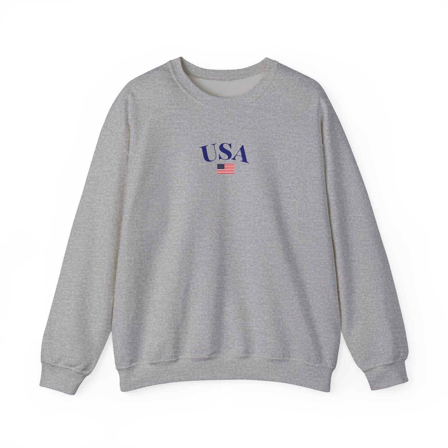 Stars & Stripes Crewneck – Cozy, Classic, and 4th of July-Ready