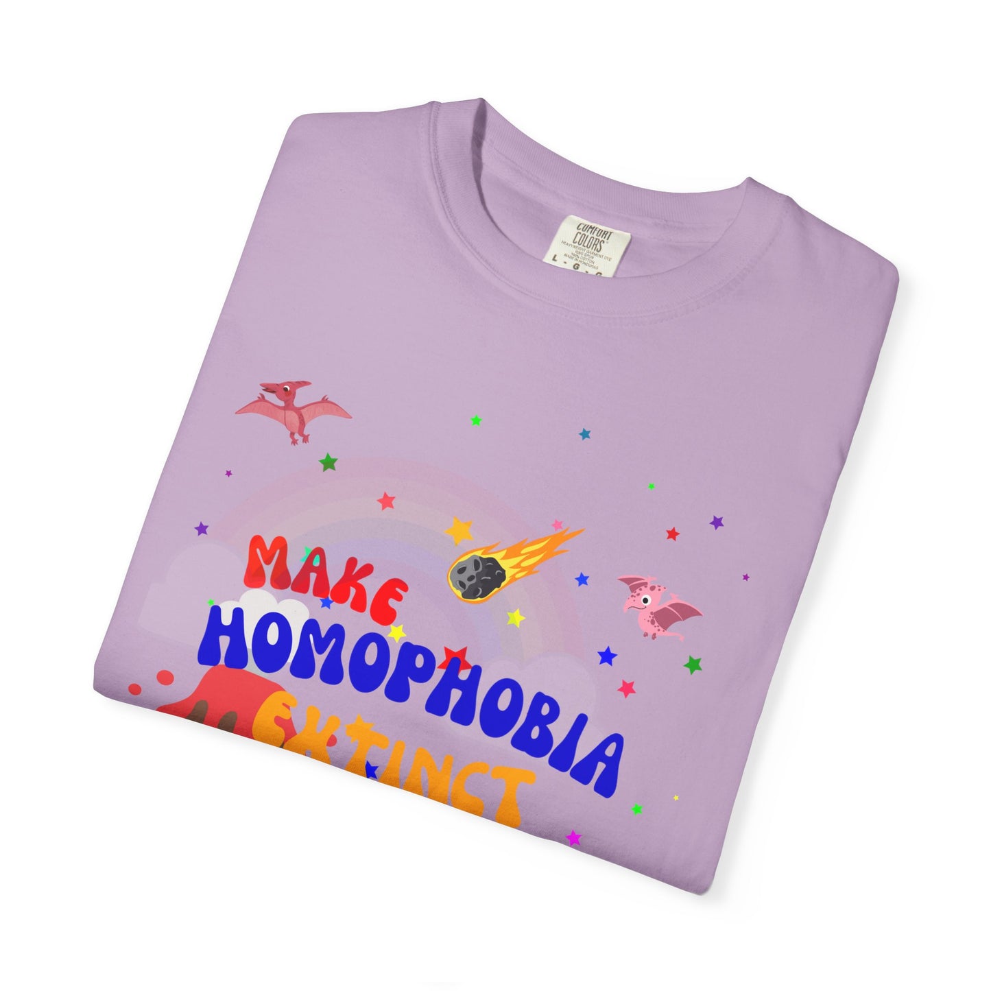 Make Homophobia Extinct Tee—Unapologetically Loud & Proud