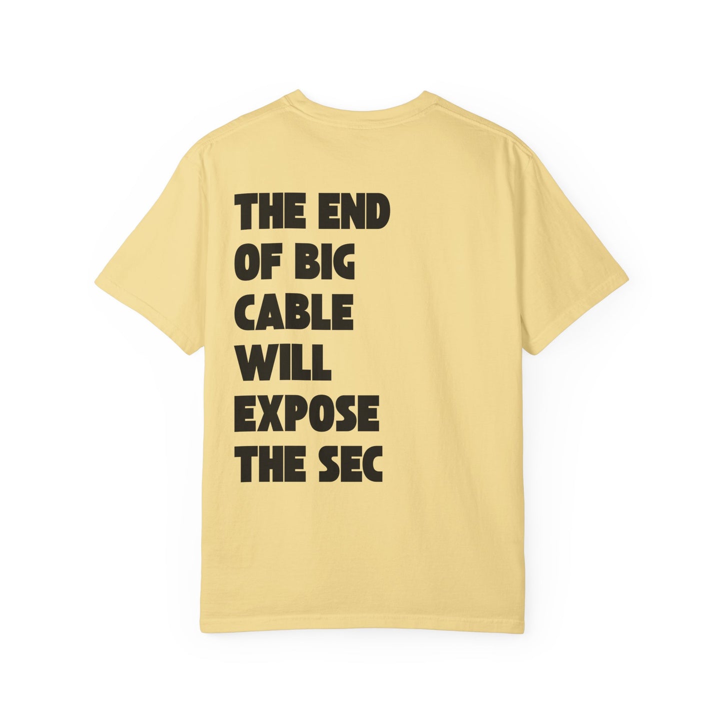 Garment-Dyed T-Shirt with Motivational Text, Casual Wear, Gift for Friends, Unisex Graphic Tee, Everyday Comfort
