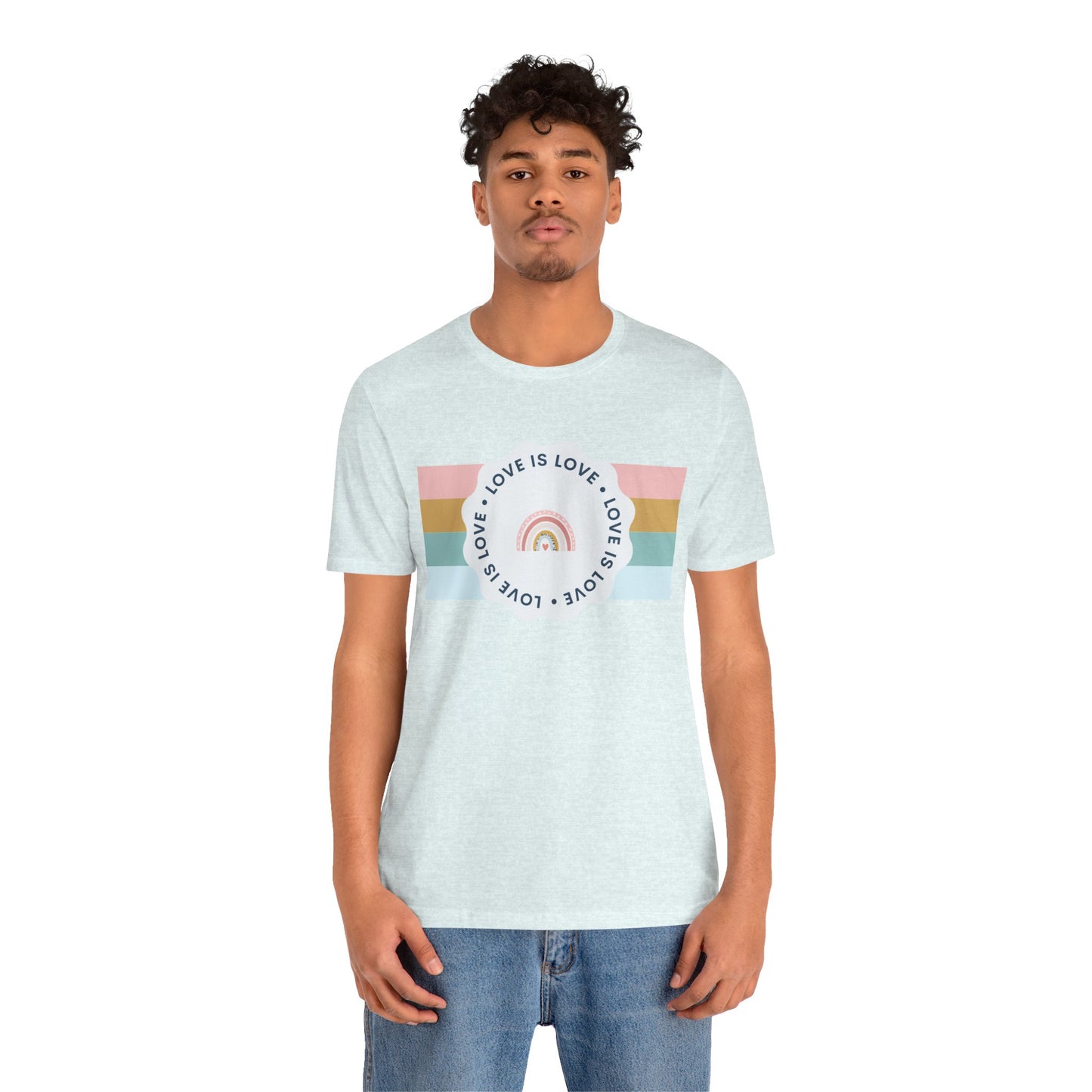 Love is Love Unisex Tee - LGBTQ Shirt Gay Pride