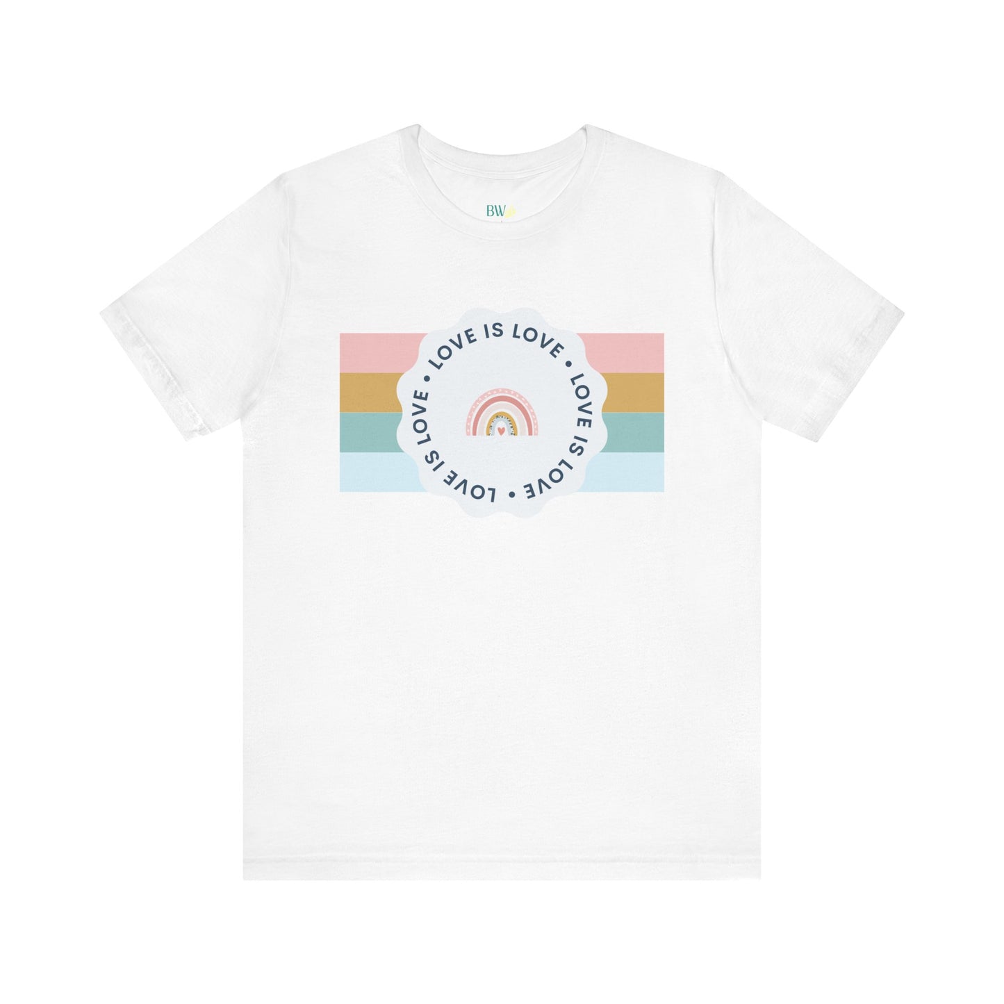 Love is Love Unisex Tee - LGBTQ Shirt Gay Pride