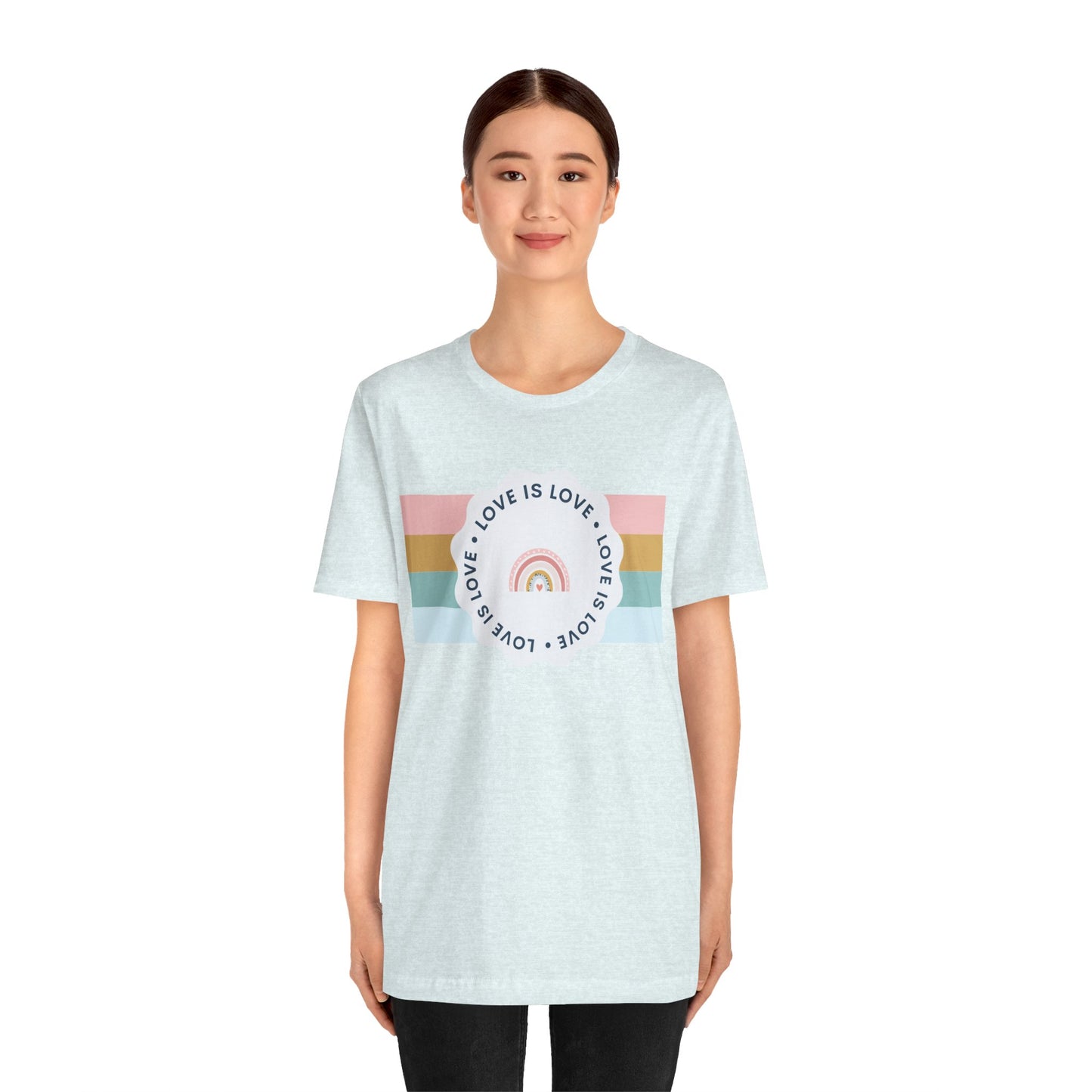 Love is Love Unisex Tee - LGBTQ Shirt Gay Pride