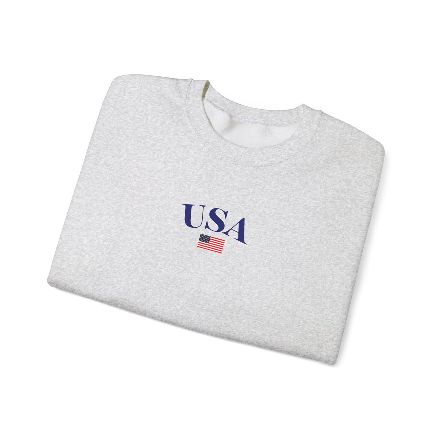 Stars & Stripes Crewneck – Cozy, Classic, and 4th of July-Ready