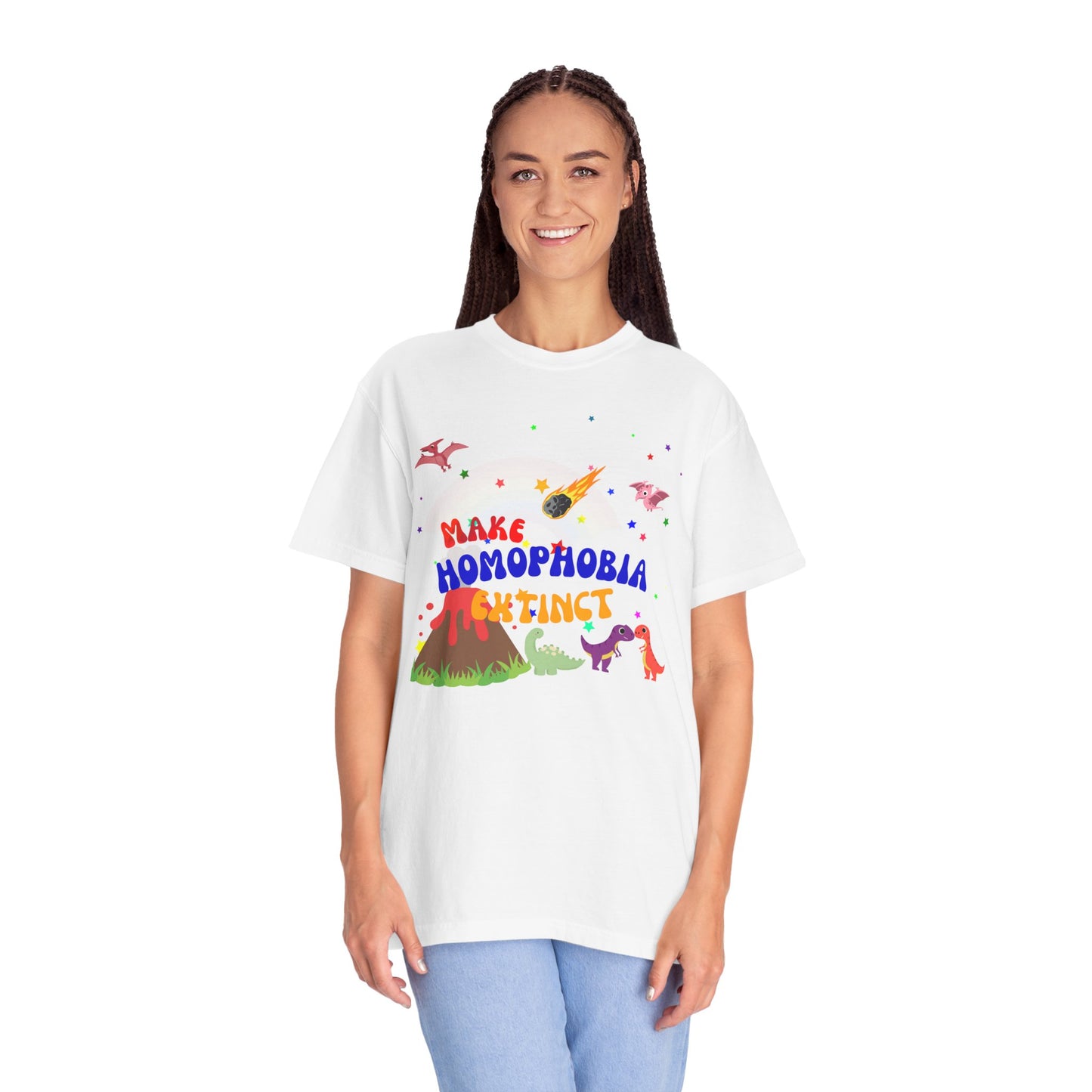 Make Homophobia Extinct Tee—Unapologetically Loud & Proud