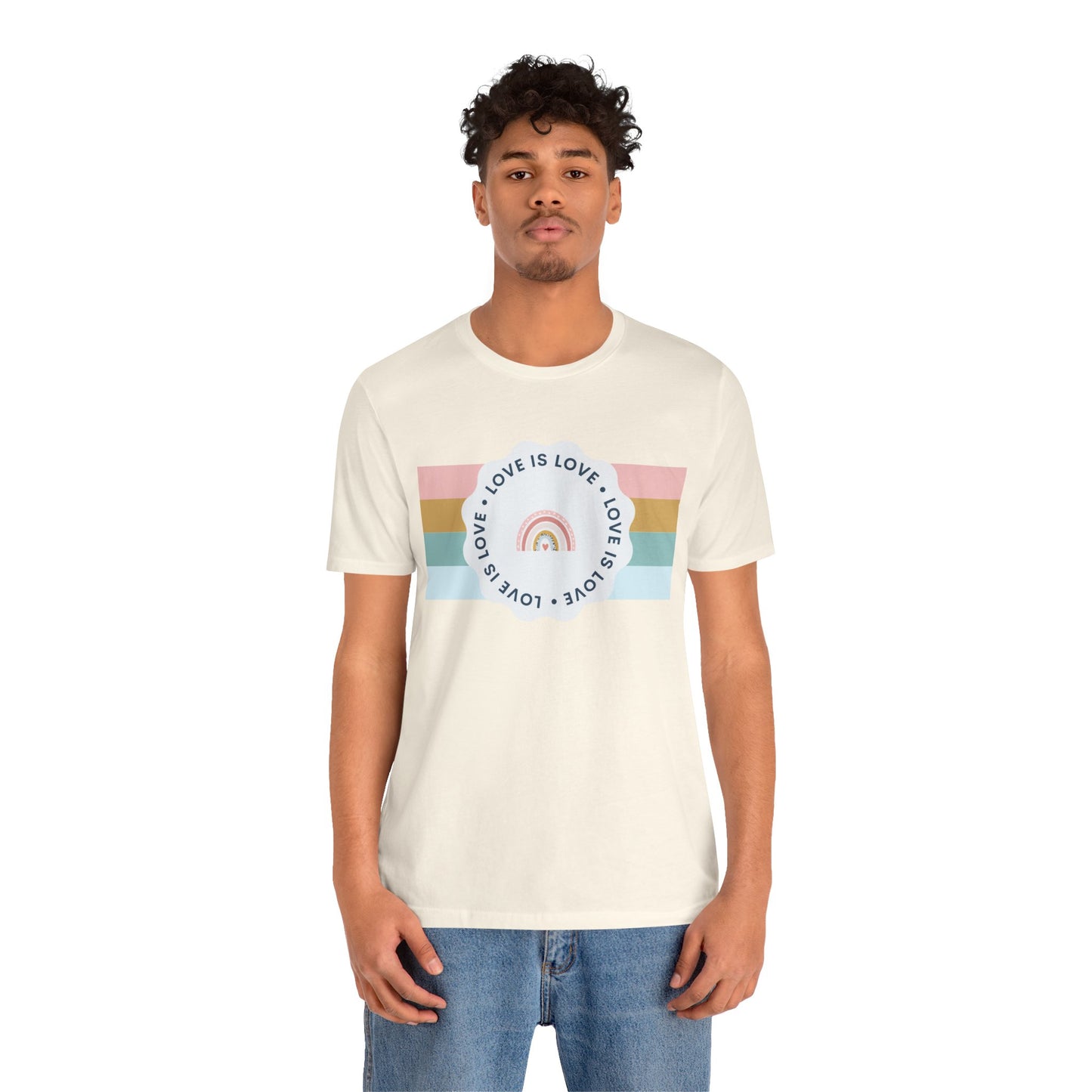 Love is Love Unisex Tee - LGBTQ Shirt Gay Pride