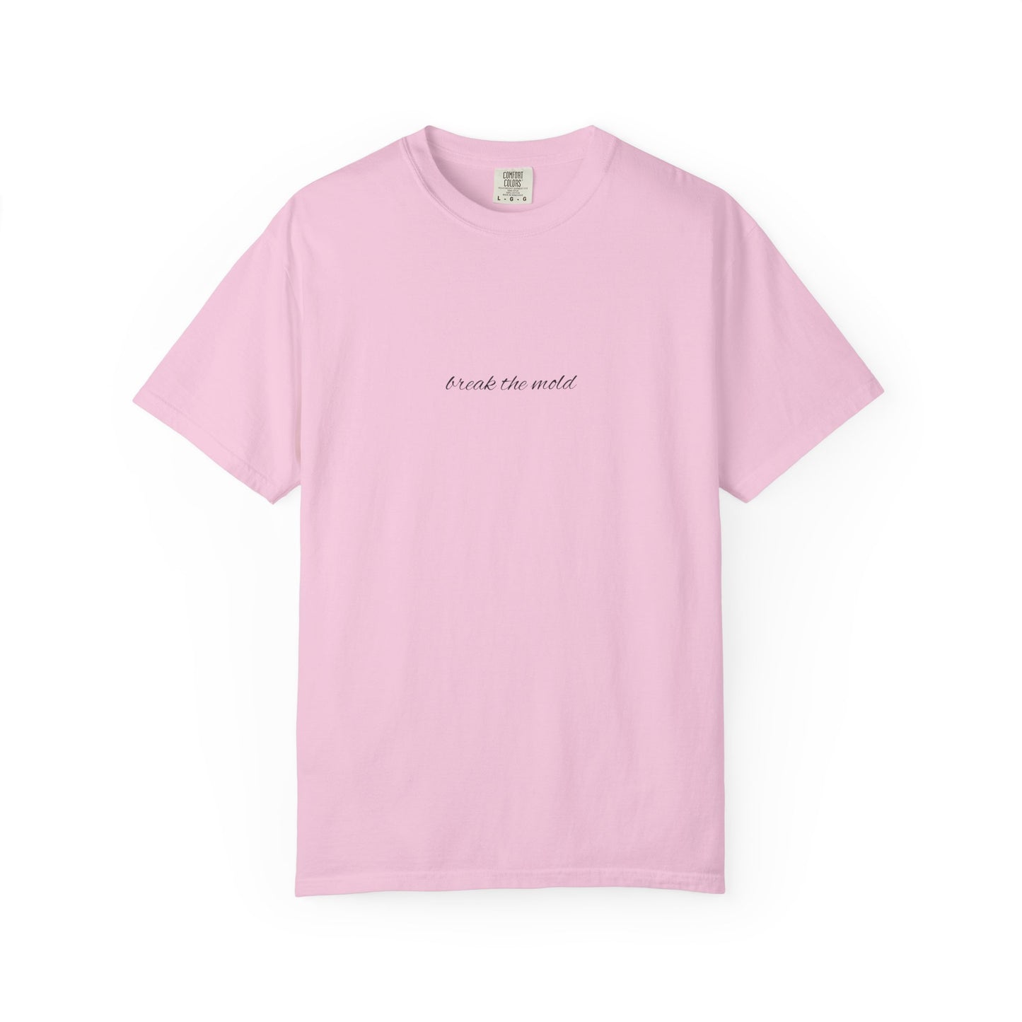 Garment-Dyed T-Shirt with Motivational Text, Casual Wear, Gift for Friends, Unisex Graphic Tee, Everyday Comfort