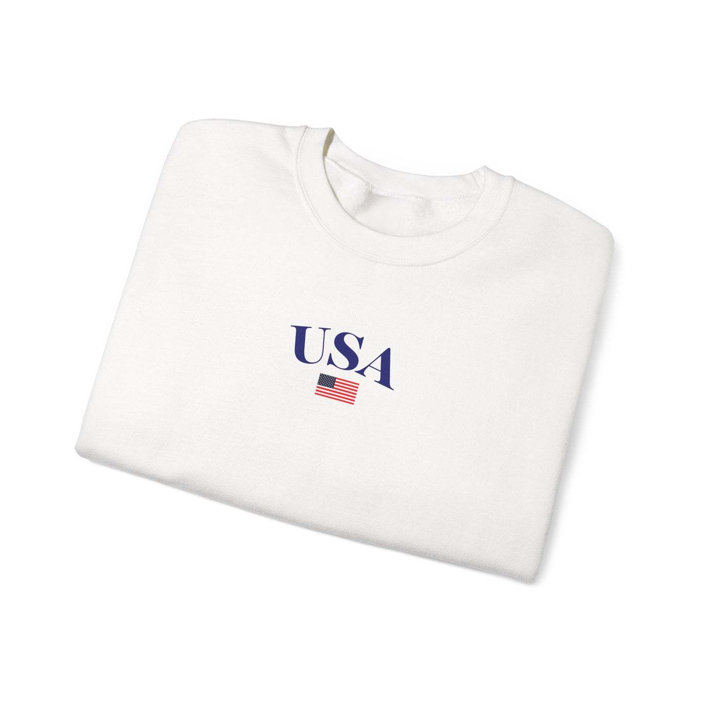 Stars & Stripes Crewneck – Cozy, Classic, and 4th of July-Ready
