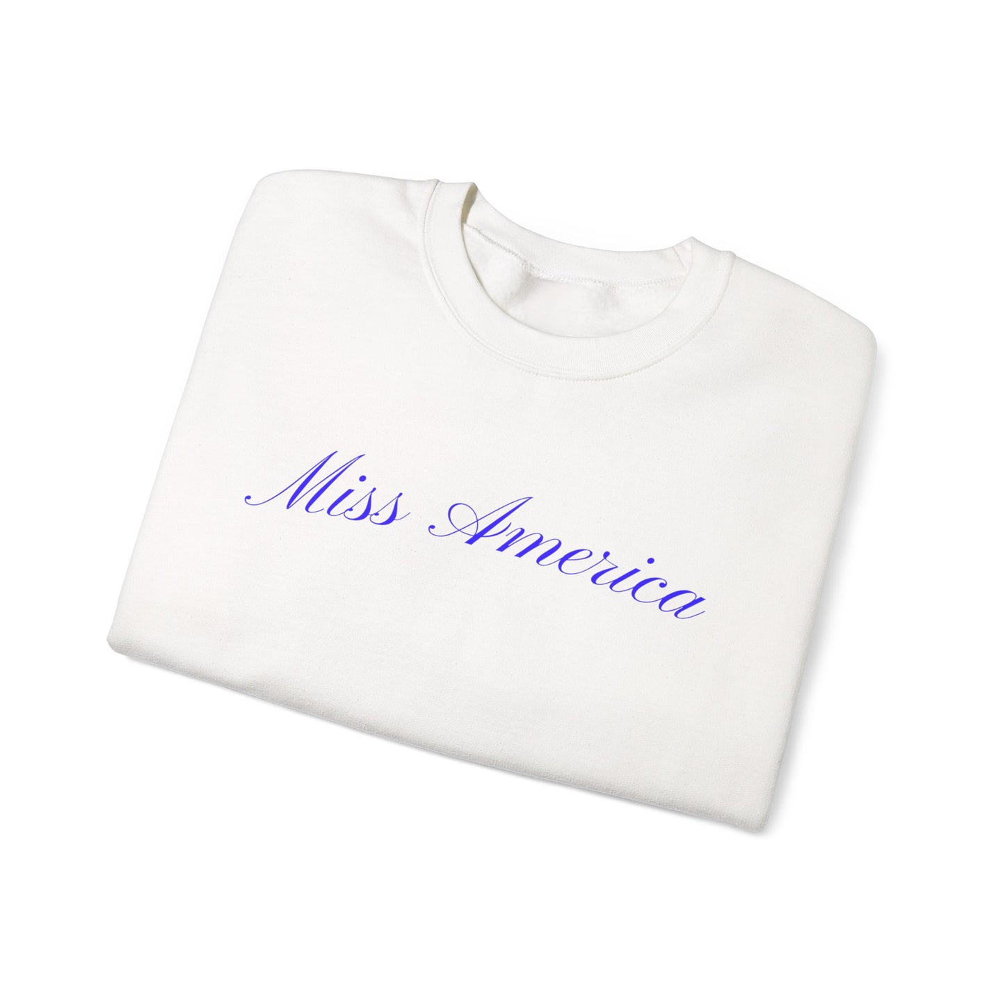 Miss America Crewneck – Cozy, Patriotic & Fireworks-Ready