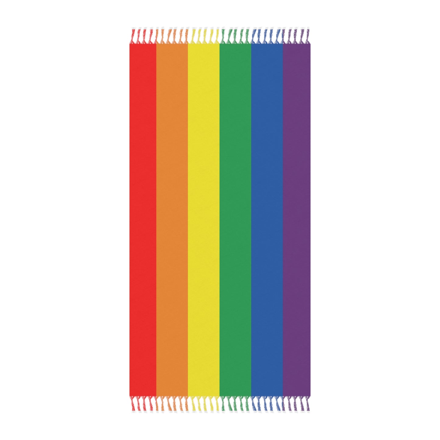 Rainbow Pride Boho Beach Cloth LGBTQ Pride Rainbow Beach Blanket Gay Pride Picnic Blanket Rainbow Striped Beach Blanket Lesbian Pride Blanket Rainbow Stripes
