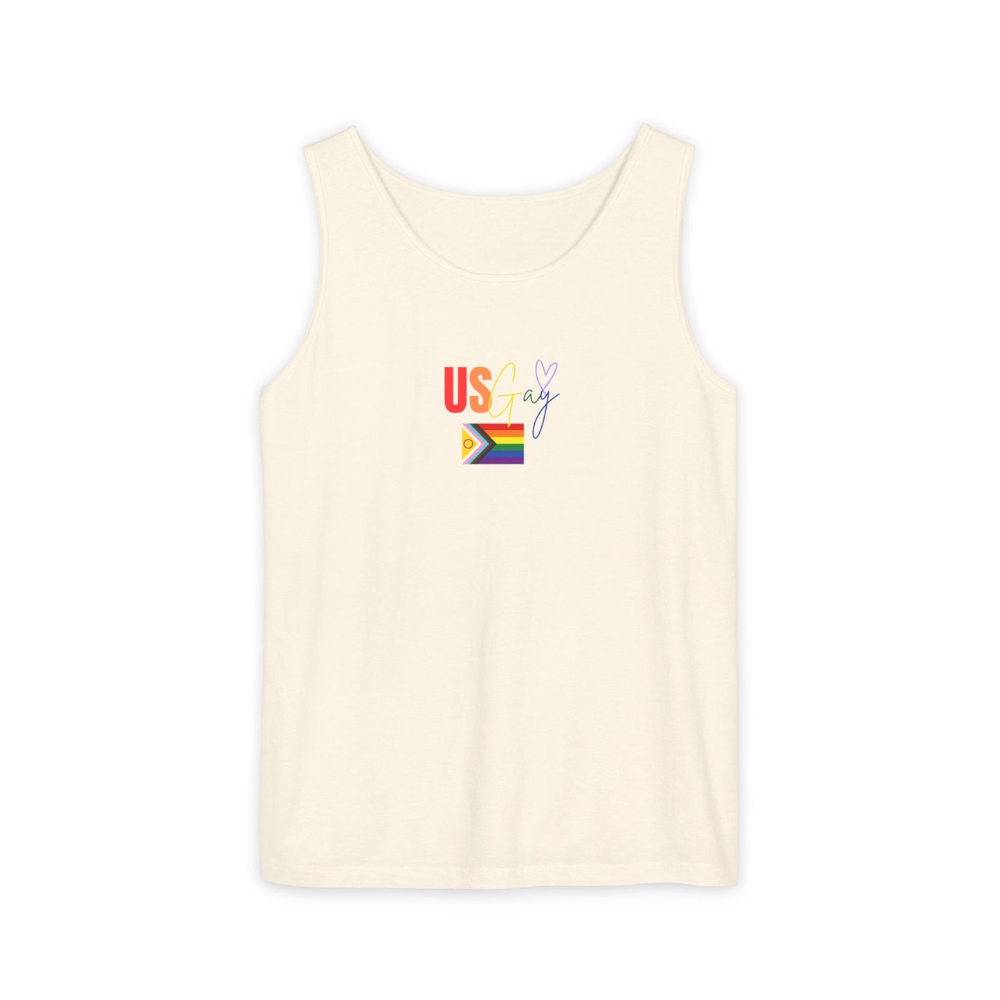 Pride Unity Tank – Unisex Summer Essential, Bold LGBTQ+ Apparel, Casual Beachwear