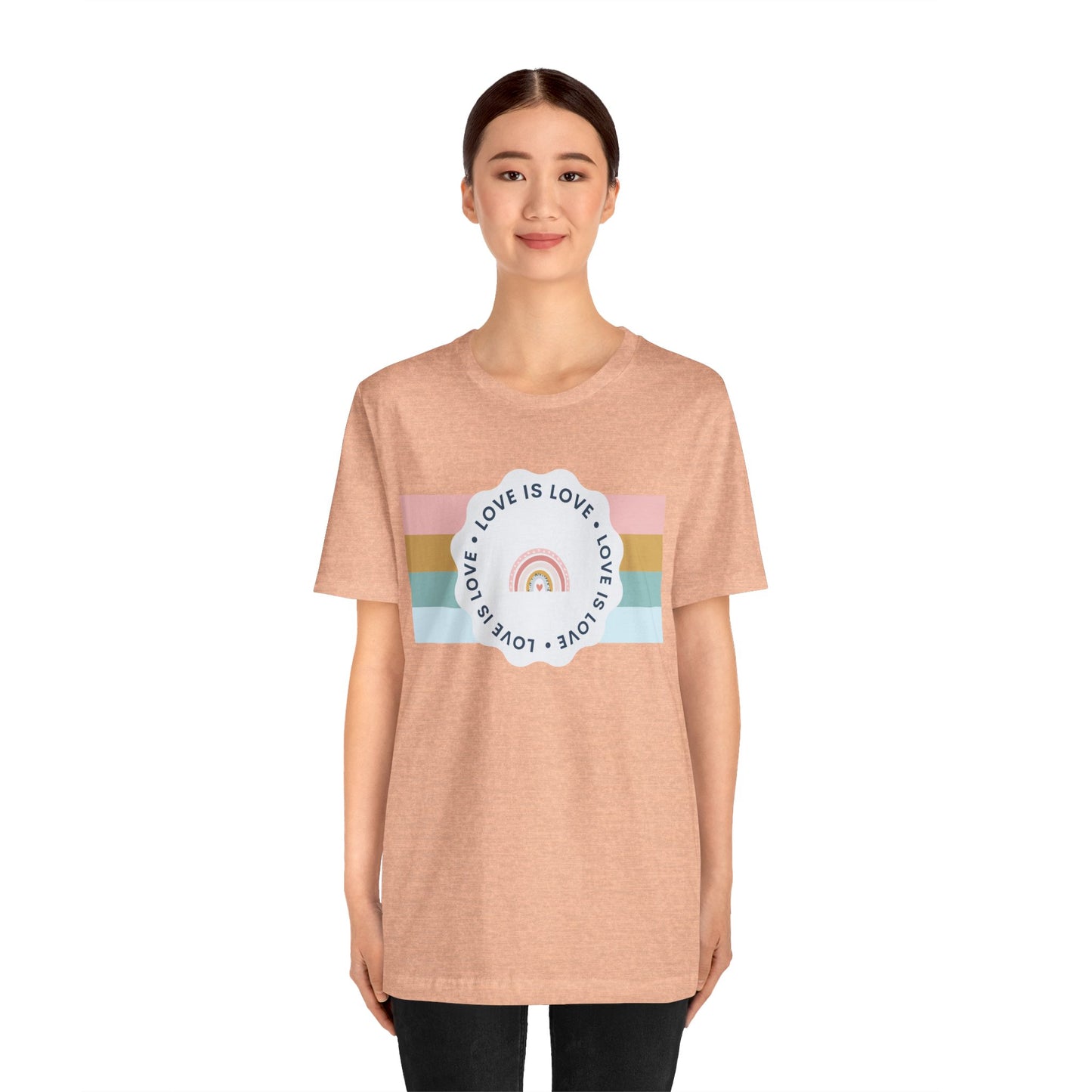 Love is Love Unisex Tee - LGBTQ Shirt Gay Pride