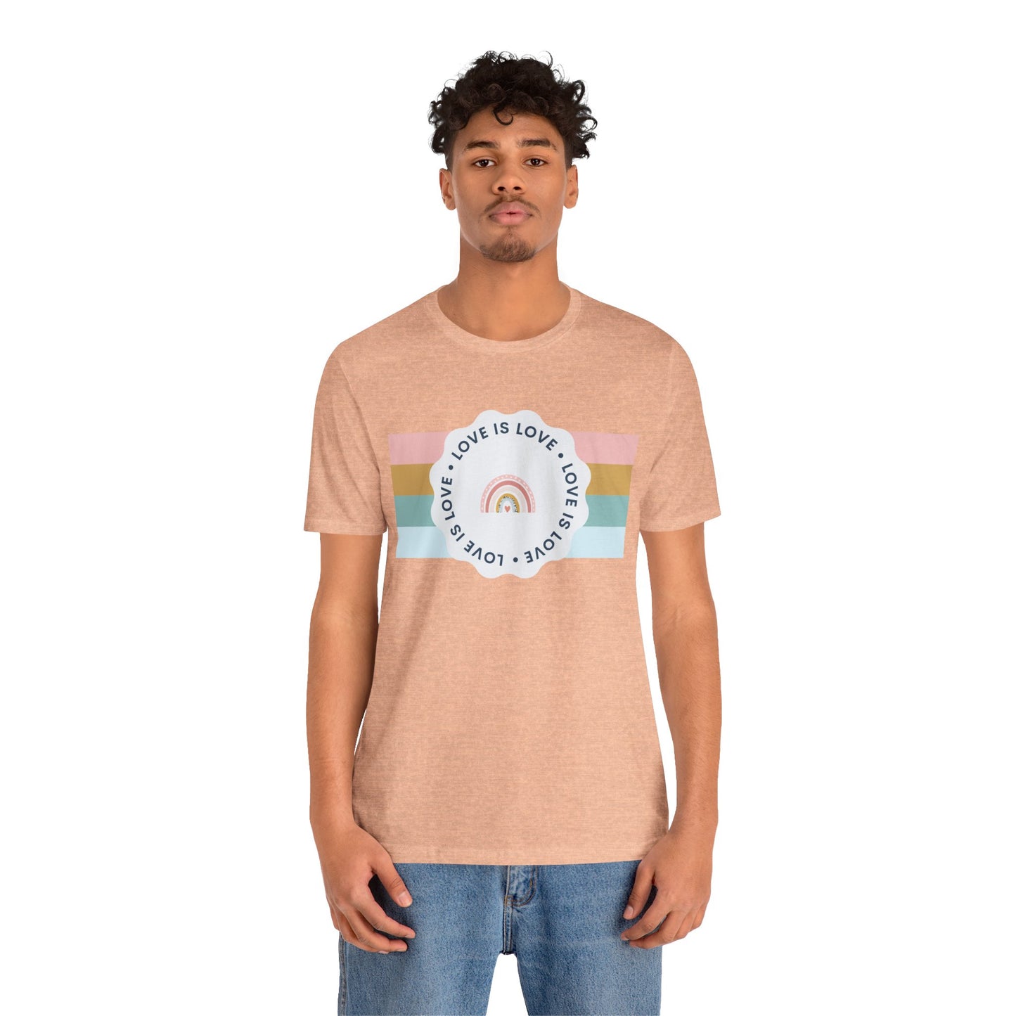 Love is Love Unisex Tee - LGBTQ Shirt Gay Pride