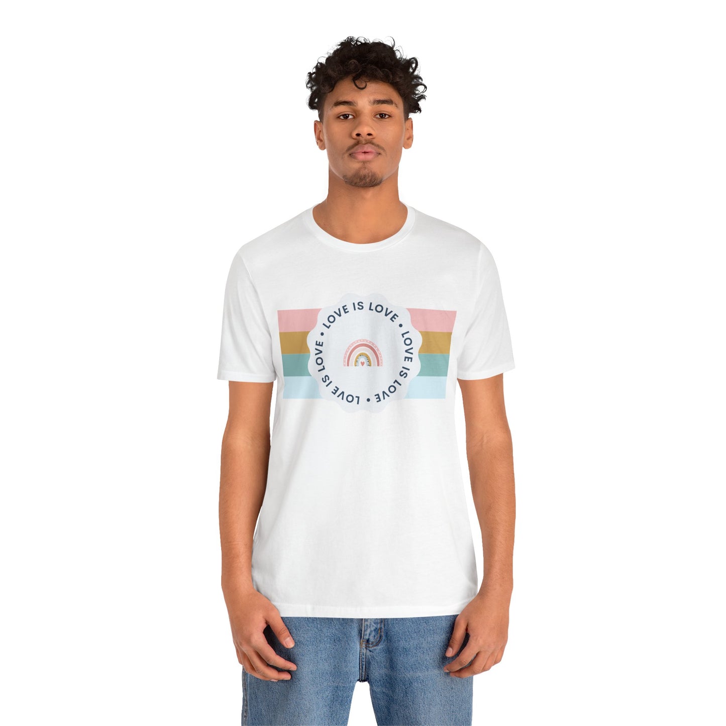 Love is Love Unisex Tee - LGBTQ Shirt Gay Pride