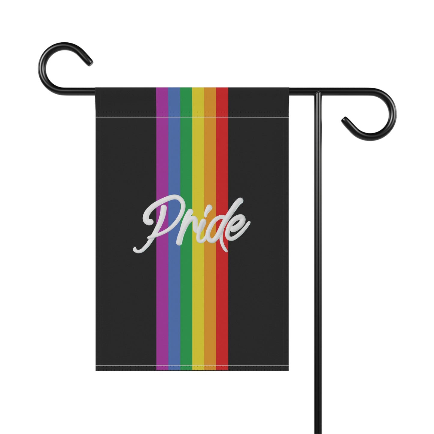Rainbow Pride Flag LGBTQ Home and Garden Banner Pride Black Flag gay pride rainbow flag lesbian pride banner flag home and garden lgbtq pride rainbow flag