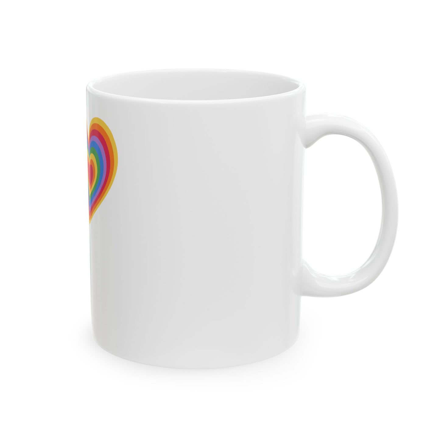 LGBTQ Pride Coffee Mug Rainbow Sounds Gay I'm in