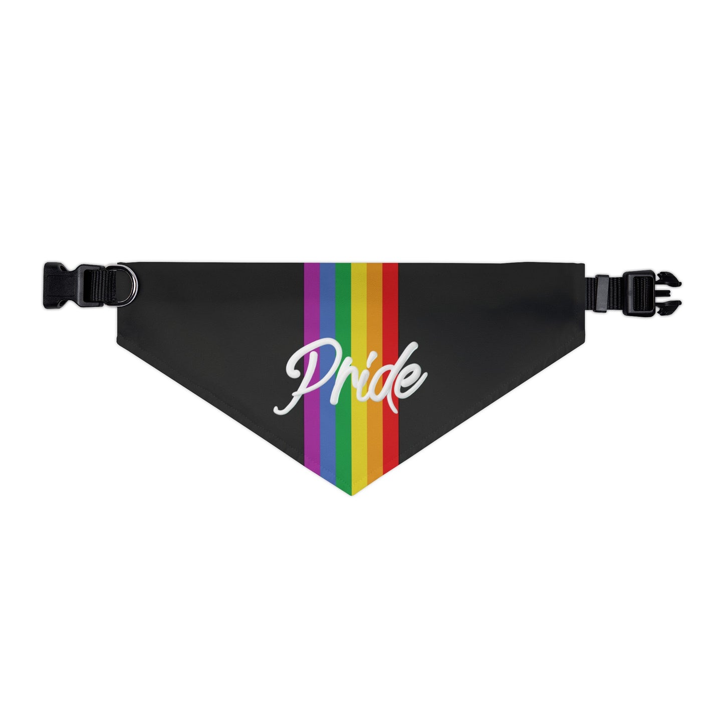 Rainbow Pride Dog Bandana Cute Gay Pride Pet Bandana Rainbow Pride LGBTQ Pride Month Apparel Dog Bandana Pride Rainbow Lesbian Pride Pet Bandana Rainbow