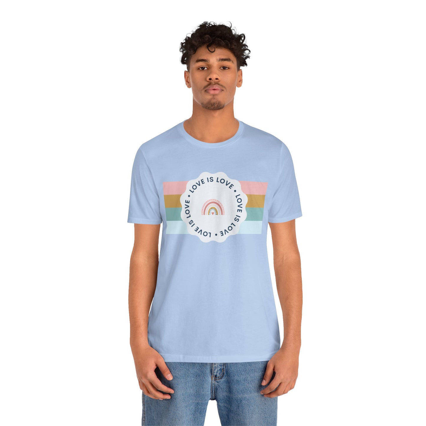 Love is Love Unisex Tee - LGBTQ Shirt Gay Pride