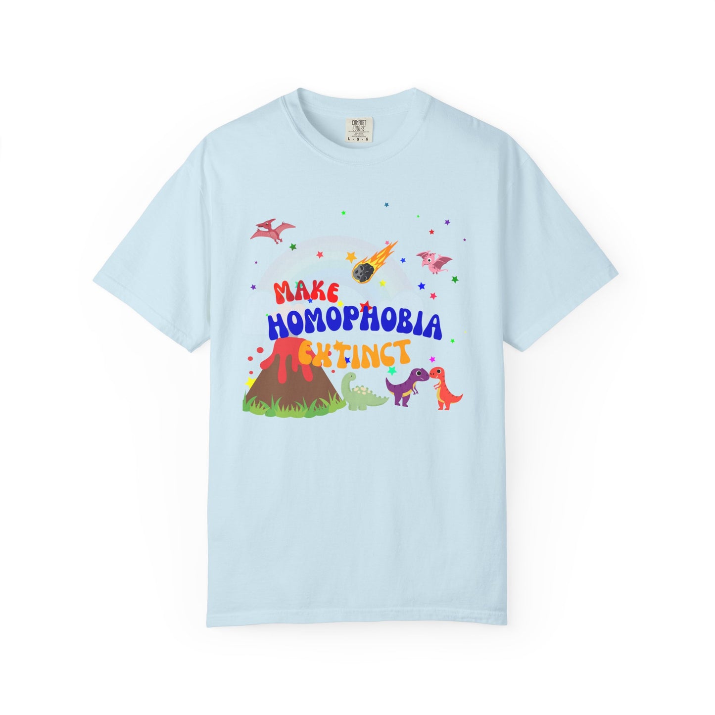 Make Homophobia Extinct Tee—Unapologetically Loud & Proud