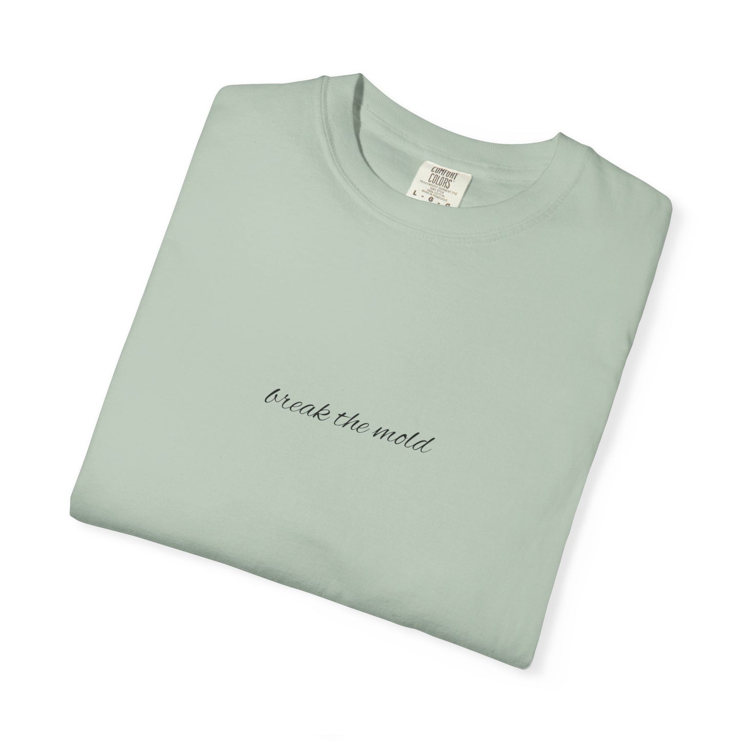 Garment-Dyed T-Shirt with Motivational Text, Casual Wear, Gift for Friends, Unisex Graphic Tee, Everyday Comfort