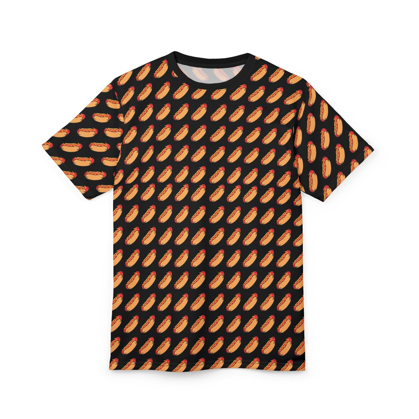 4th of july hot dog t-shirt