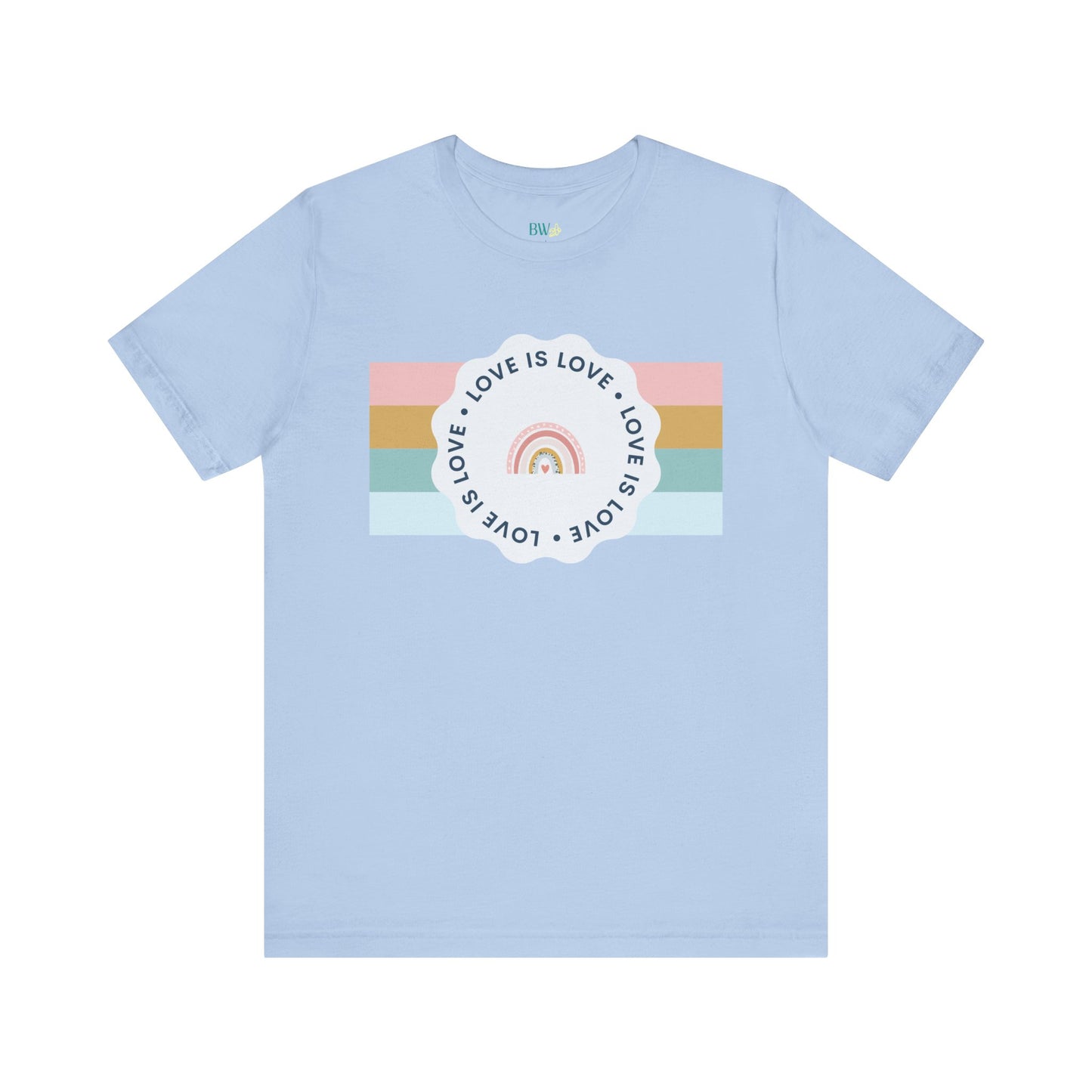 Love is Love Unisex Tee - LGBTQ Shirt Gay Pride