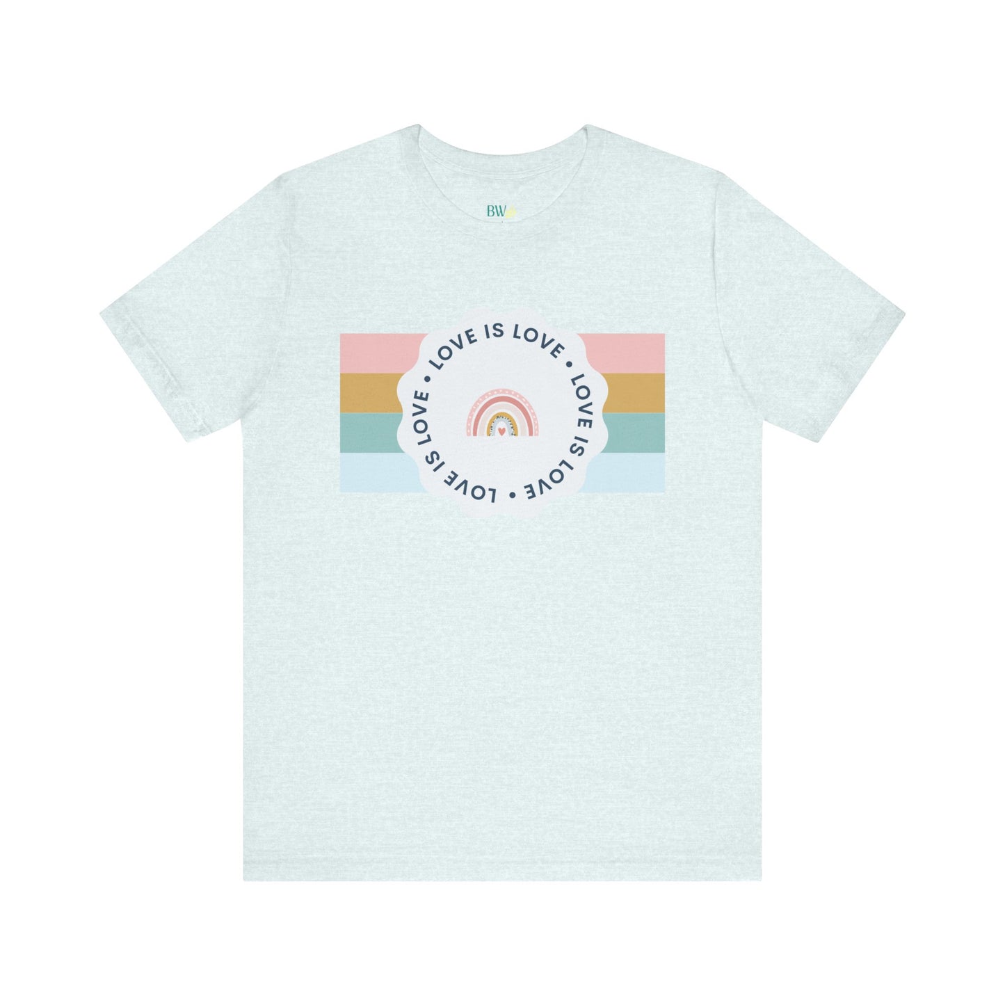 Love is Love Unisex Tee - LGBTQ Shirt Gay Pride