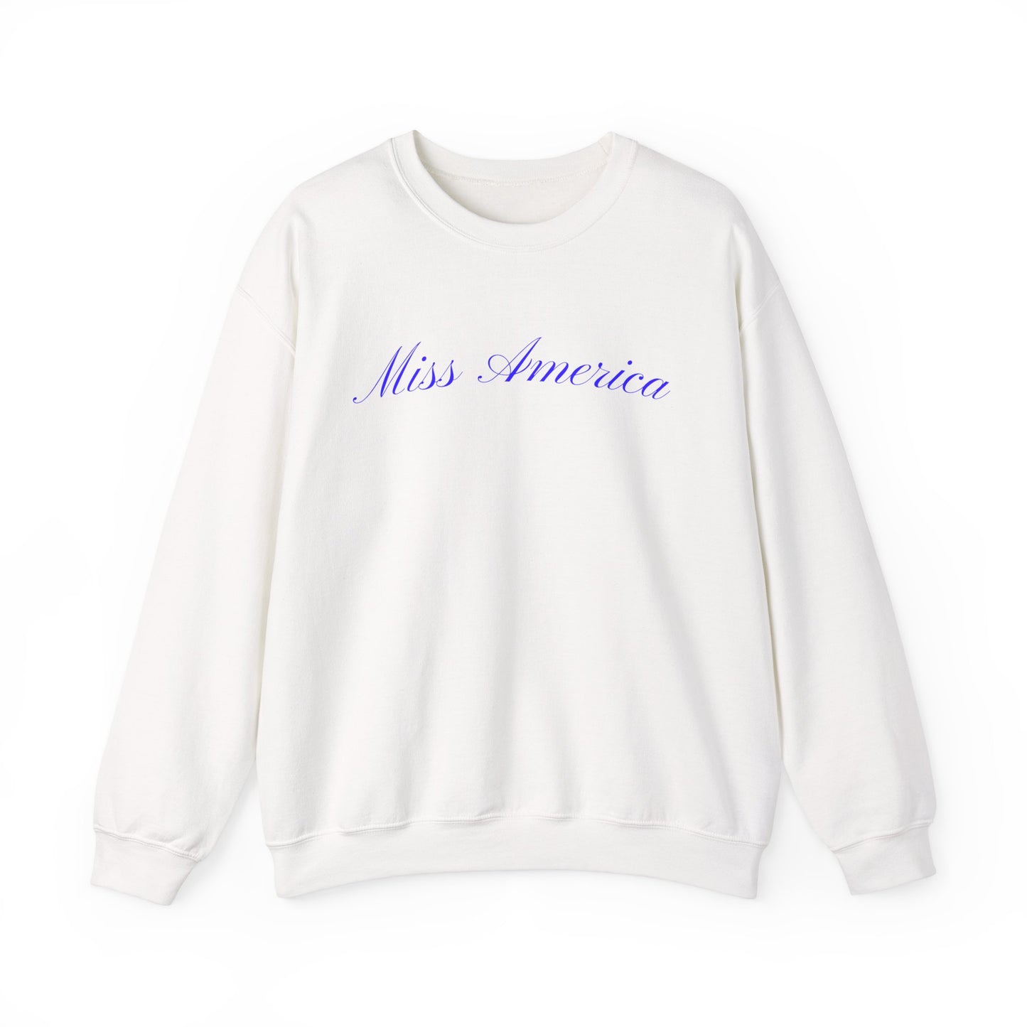 Miss America Crewneck – Cozy, Patriotic & Fireworks-Ready