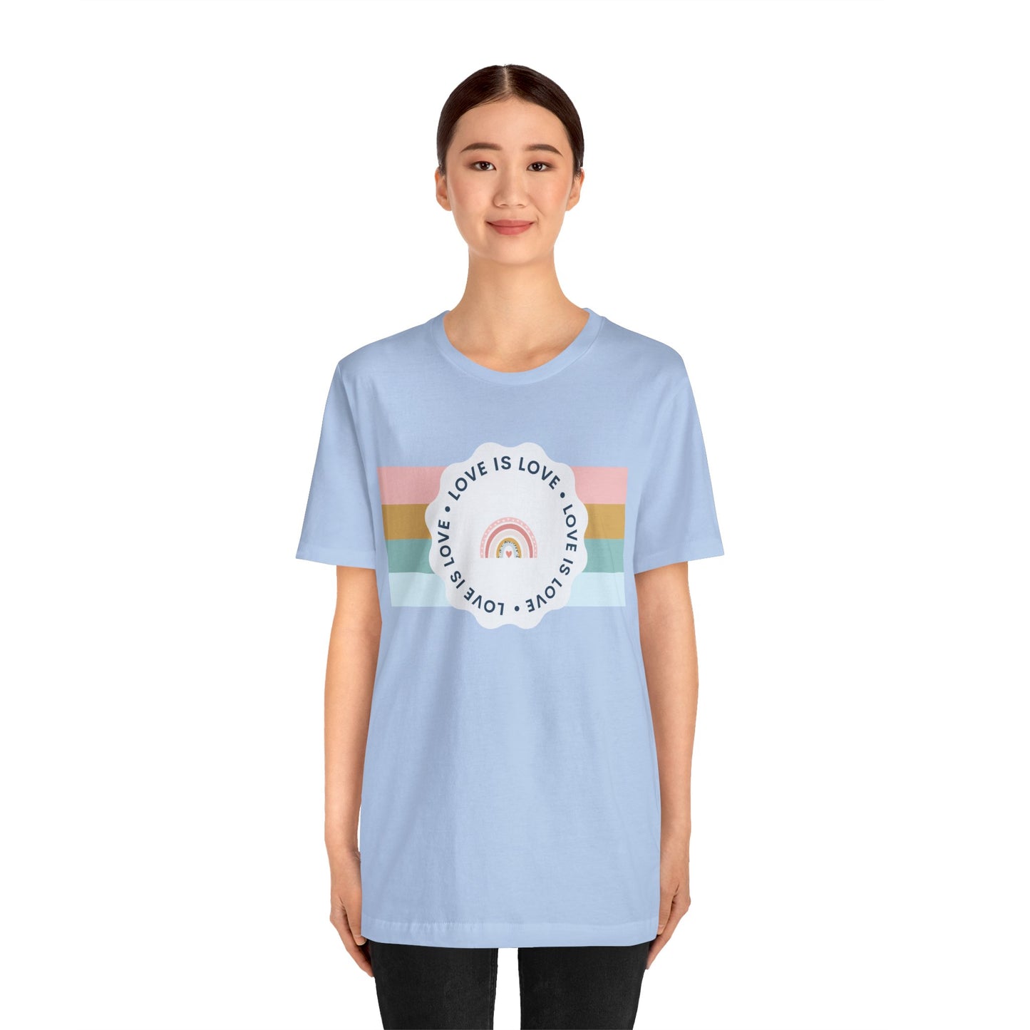 Love is Love Unisex Tee - LGBTQ Shirt Gay Pride
