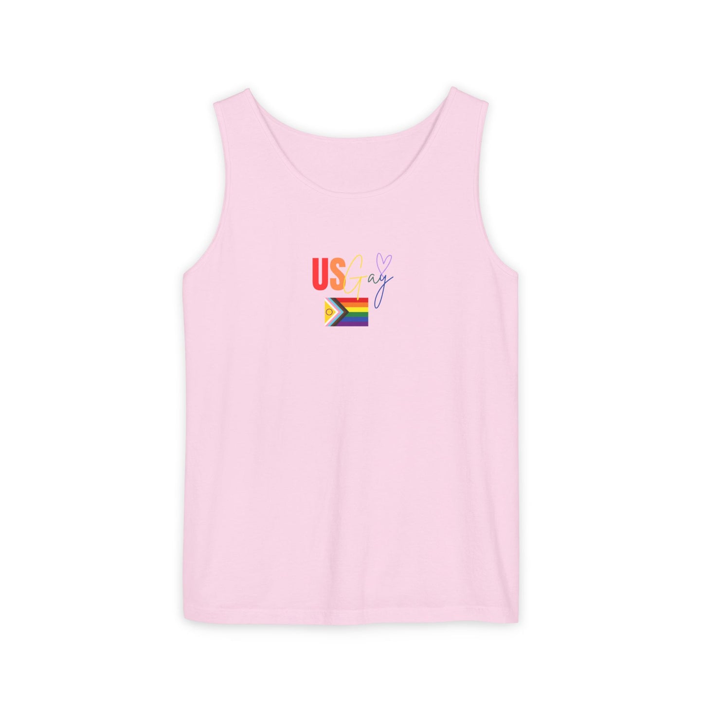 Pride Unity Tank – Unisex Summer Essential, Bold LGBTQ+ Apparel, Casual Beachwear