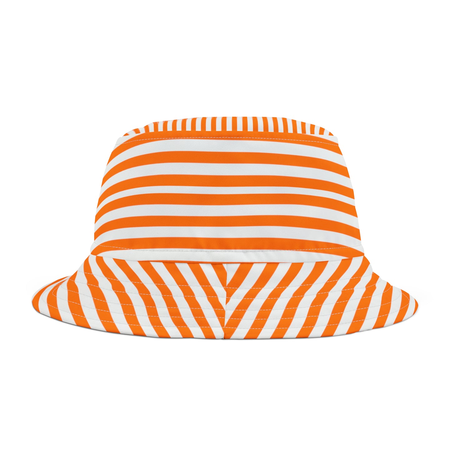 Bucket Hat Tennessee Volunteers Orange Striped Bucket hat University of Tennessee Volunteers gameday gear Tennessee Football Gameday Aesthetic SEC Football gameday apparel striped bucket hat