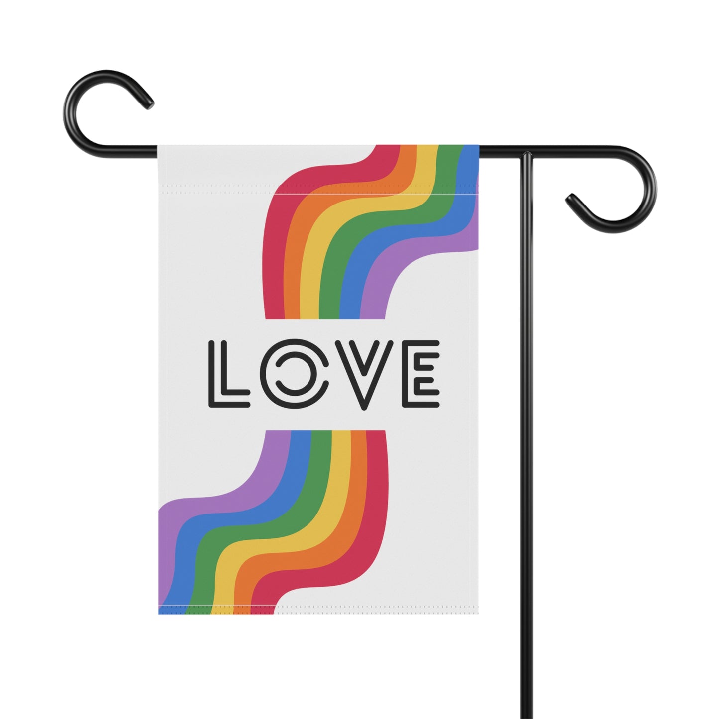 Love Rainbow Flag Gay Pride Celebrate LGBTQ Pride Love Rainbow Home and Garden Banner Rainbow Love Flag Lesbian Pride Home and Garden Rainbow Pride