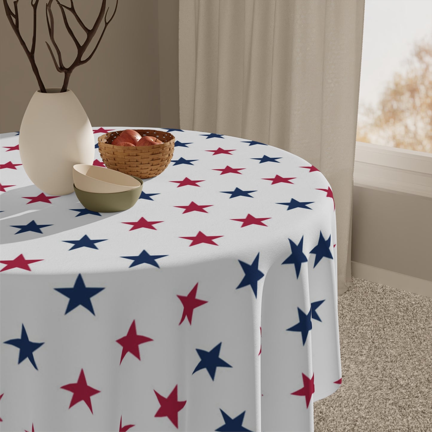 Fourth of July Red white and blue stars celebrate america