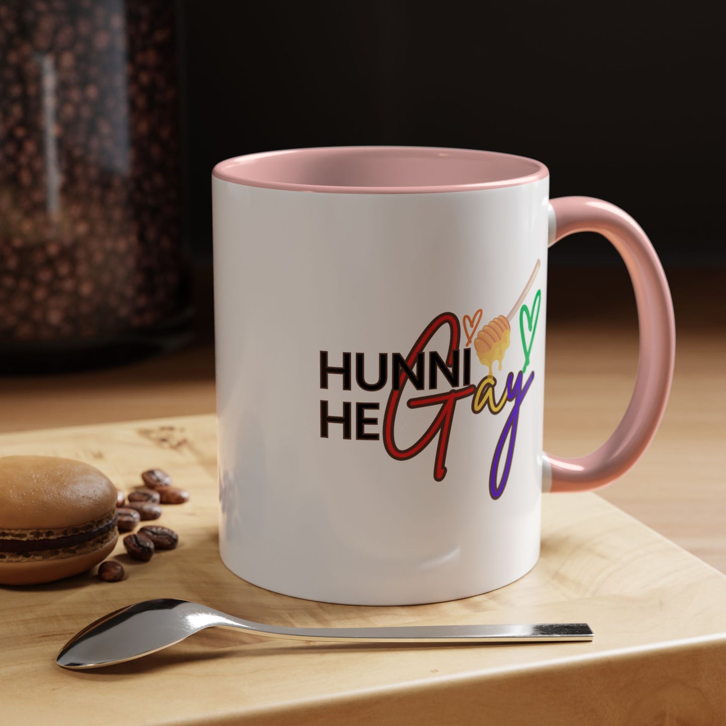 Hunni he gay coffee mug LGBTQ Home decor fun pride gifts