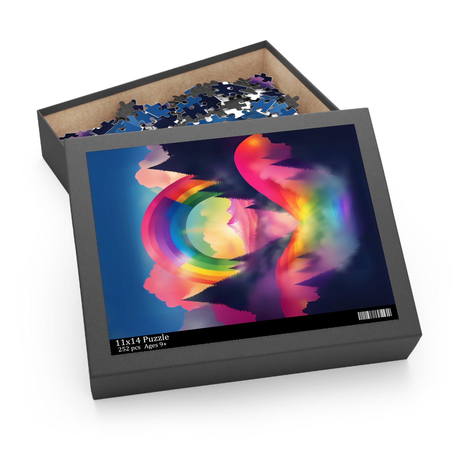 PDX pride puzzle dreamy rainbow celebrate love LGBTQ home decor and gifts