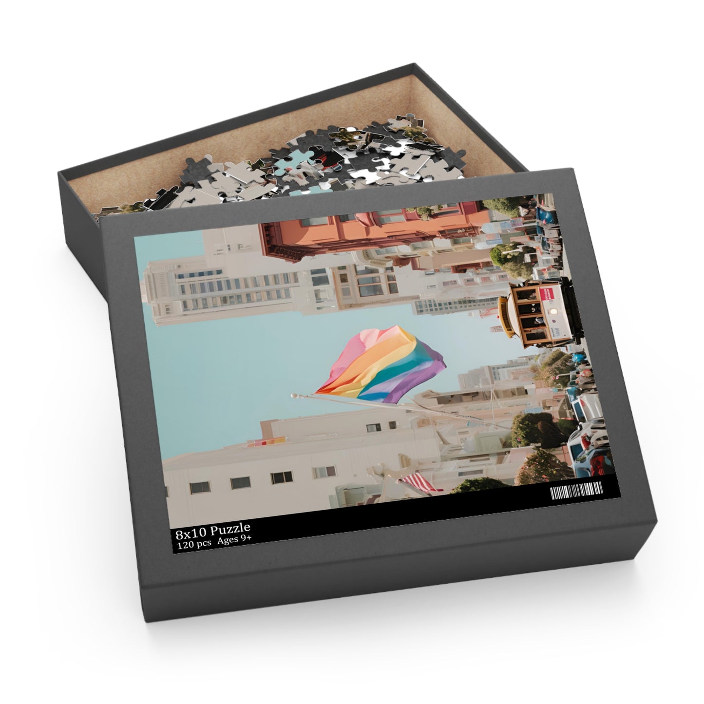 Home Decor Pride Puzzles SF Trolley California LGBTQ