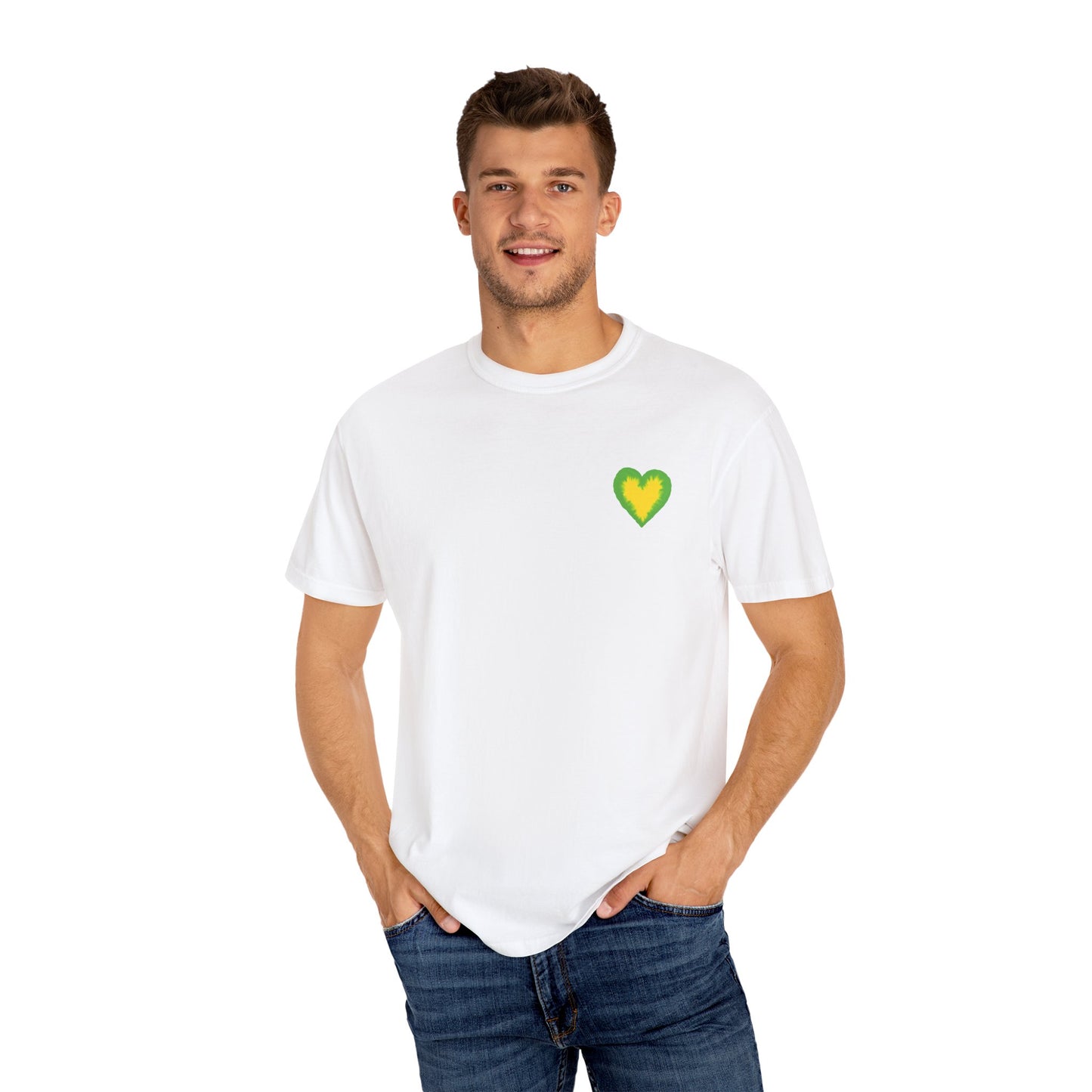 Oregon Ducks tribute shirt with tie-dye heart and Walton’s wild quotes, styled for college basketball lovers and spiritual sports fans.