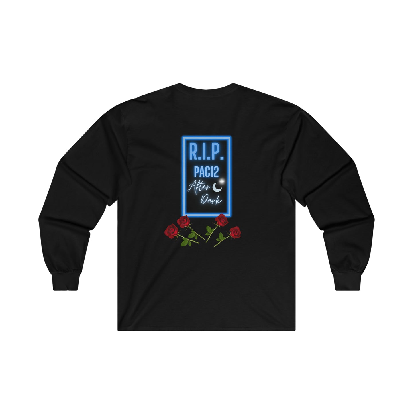 OG Pac-12 Legacy Long Sleeve Shirt in black, showcasing retro-inspired style that celebrates Pac-12 athletics.