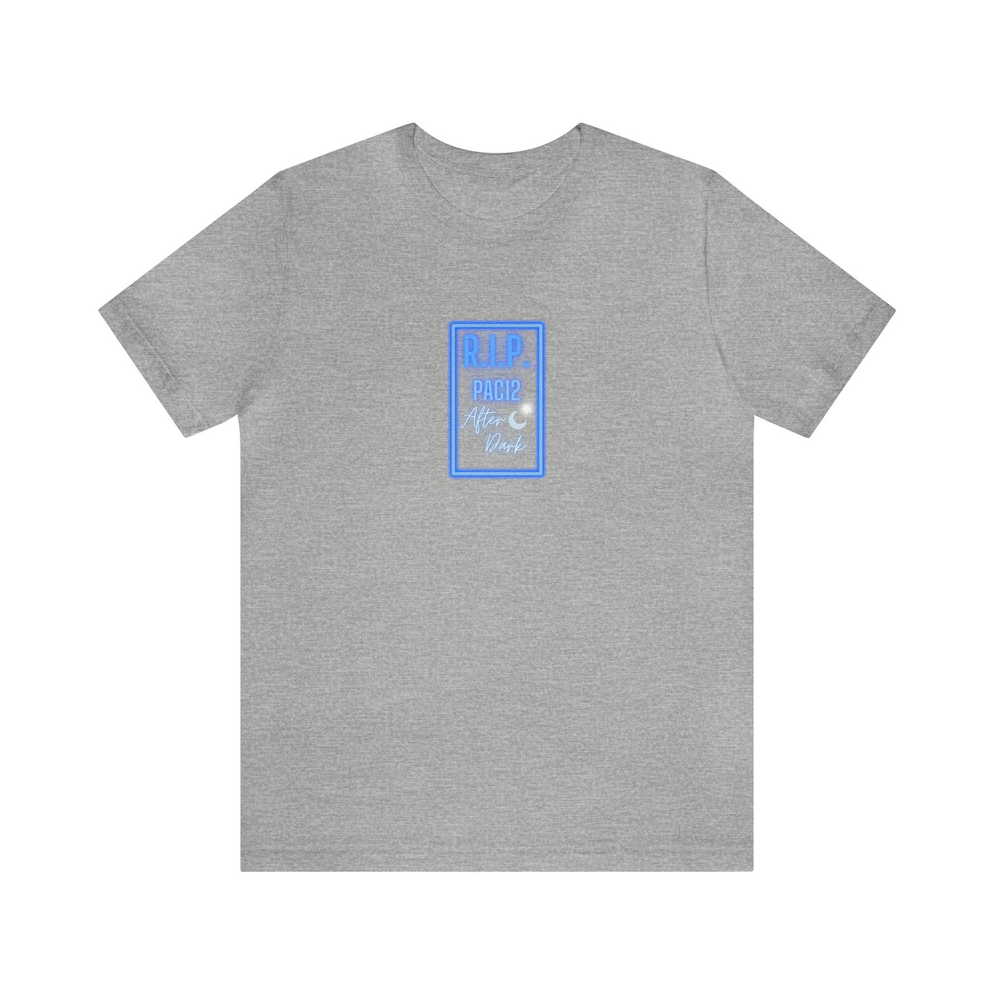 OG Pac-12 Legacy T-Shirt in athletic heather, featuring premium fabric and iconic Conference of Champions tribute.