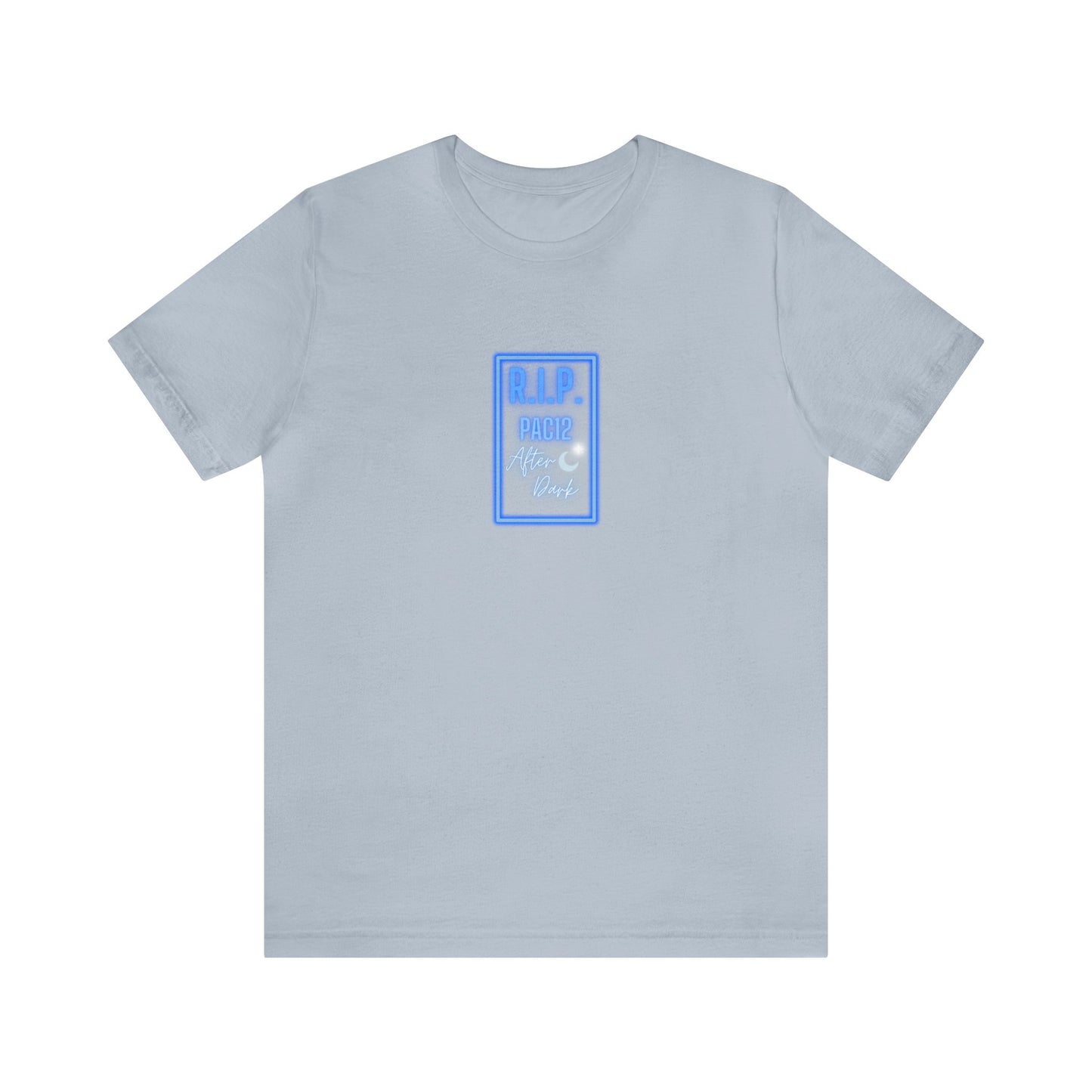 OG Pac-12 Legacy T-Shirt in light blue, celebrating West Coast athletics and the legacy of the Conference of Champions.