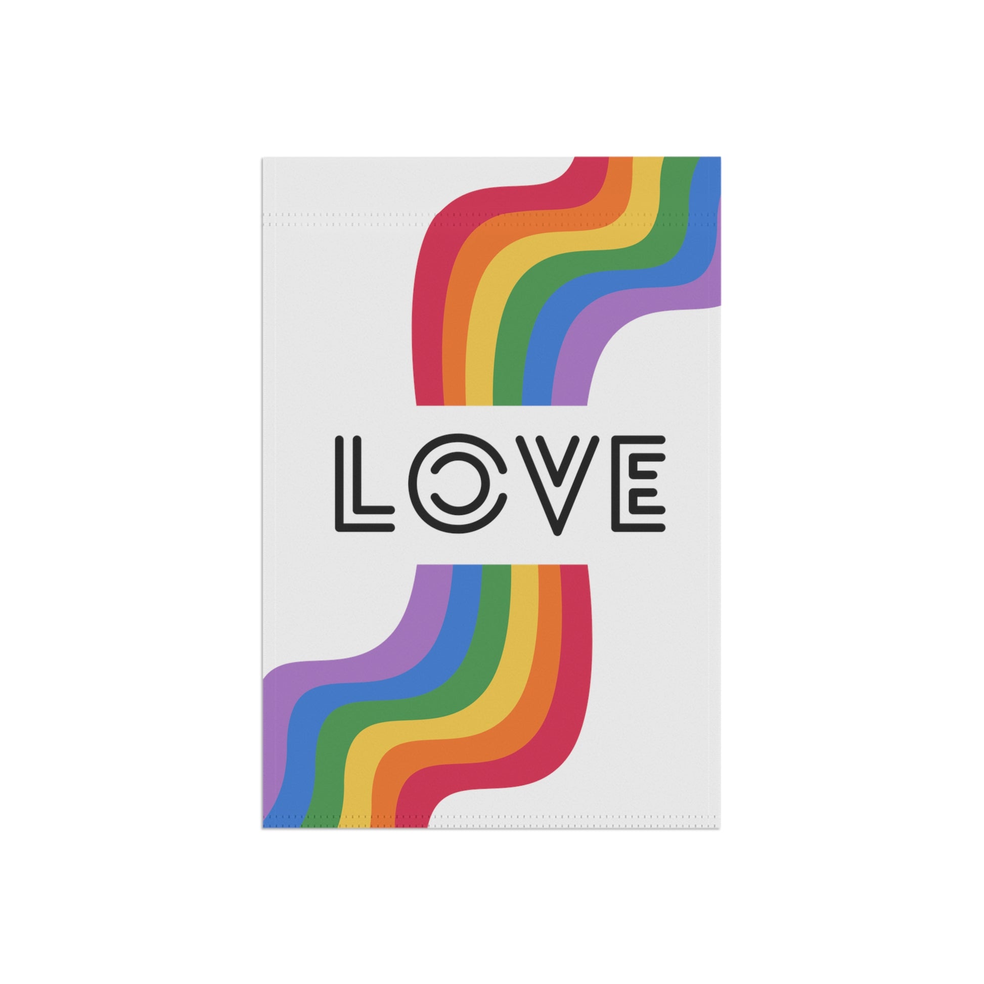 Love Rainbow Flag Gay Pride Celebrate LGBTQ Pride Love Rainbow Home and Garden Banner Rainbow Love Flag Lesbian Pride Home and Garden Rainbow Pride